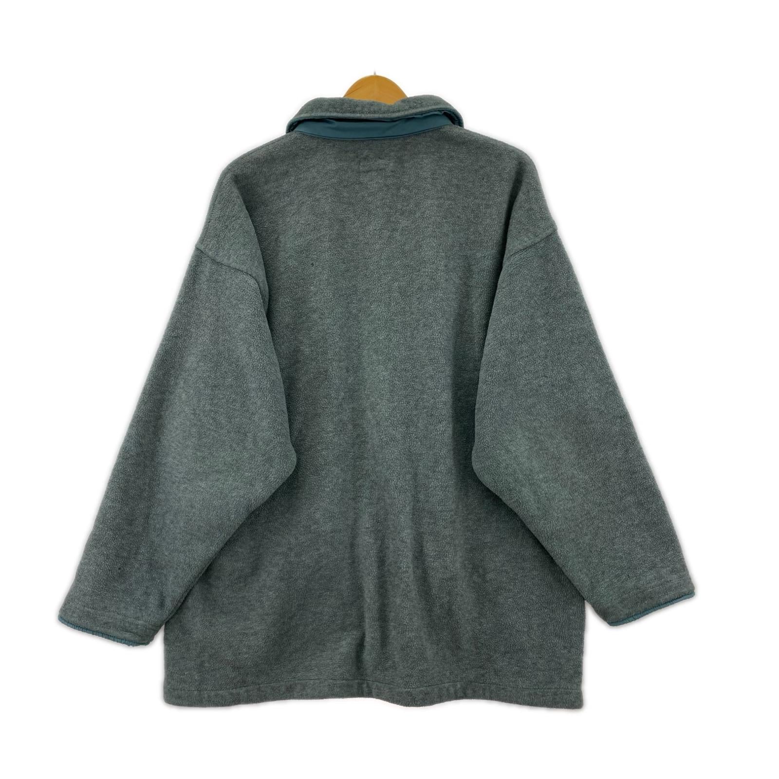 ブルゾン 90s シンチラ シャーリングコート ブルー（L） L