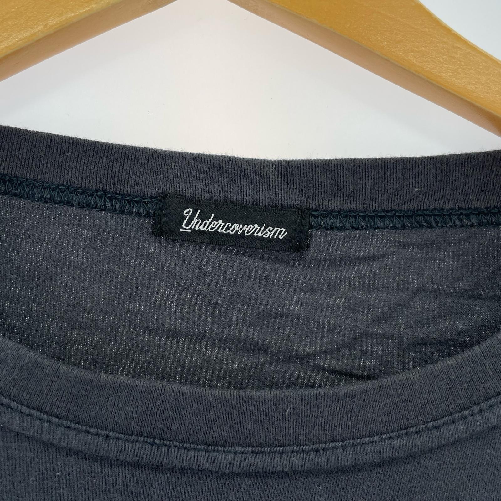 半袖Ｔシャツ 裾アフガンプリント Languid PK TEE 2 BLK 2 ブラック