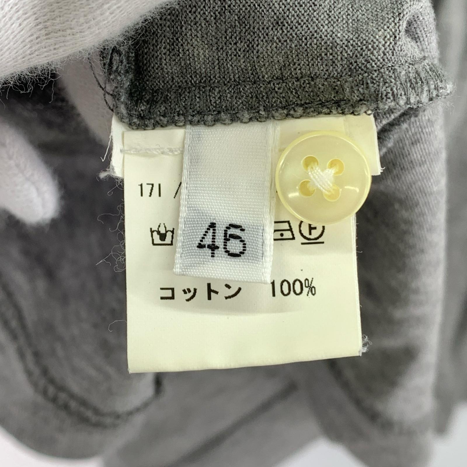 長袖Ｔシャツ GRAN SASSO ヘンリーネック カットソー 46 グレー