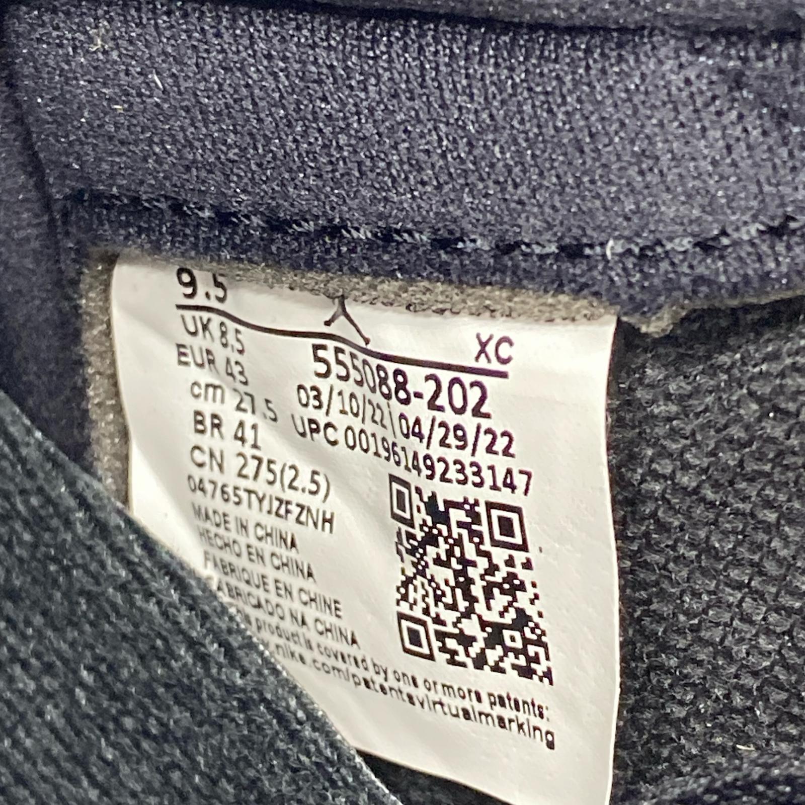 スニーカー 555088-202 AIR JORDAN 1 RETRO (27.5) 27.5cm (US9 1/2 UK9 EU45)