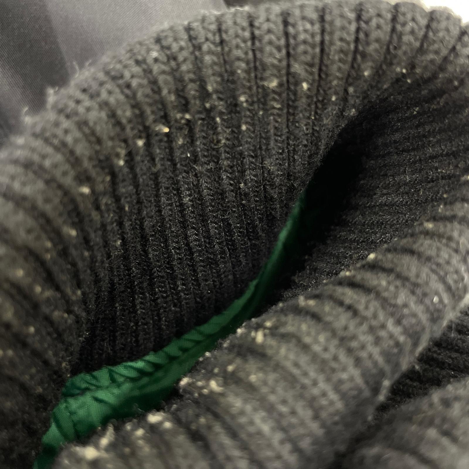 ジャケット コットンジップアップブルゾン 黒 (L) L ブラック