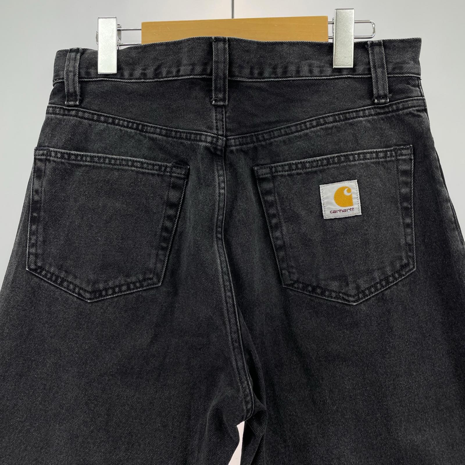 デニムパンツ Carhartt デニム・ジーンズ 30 ブラック