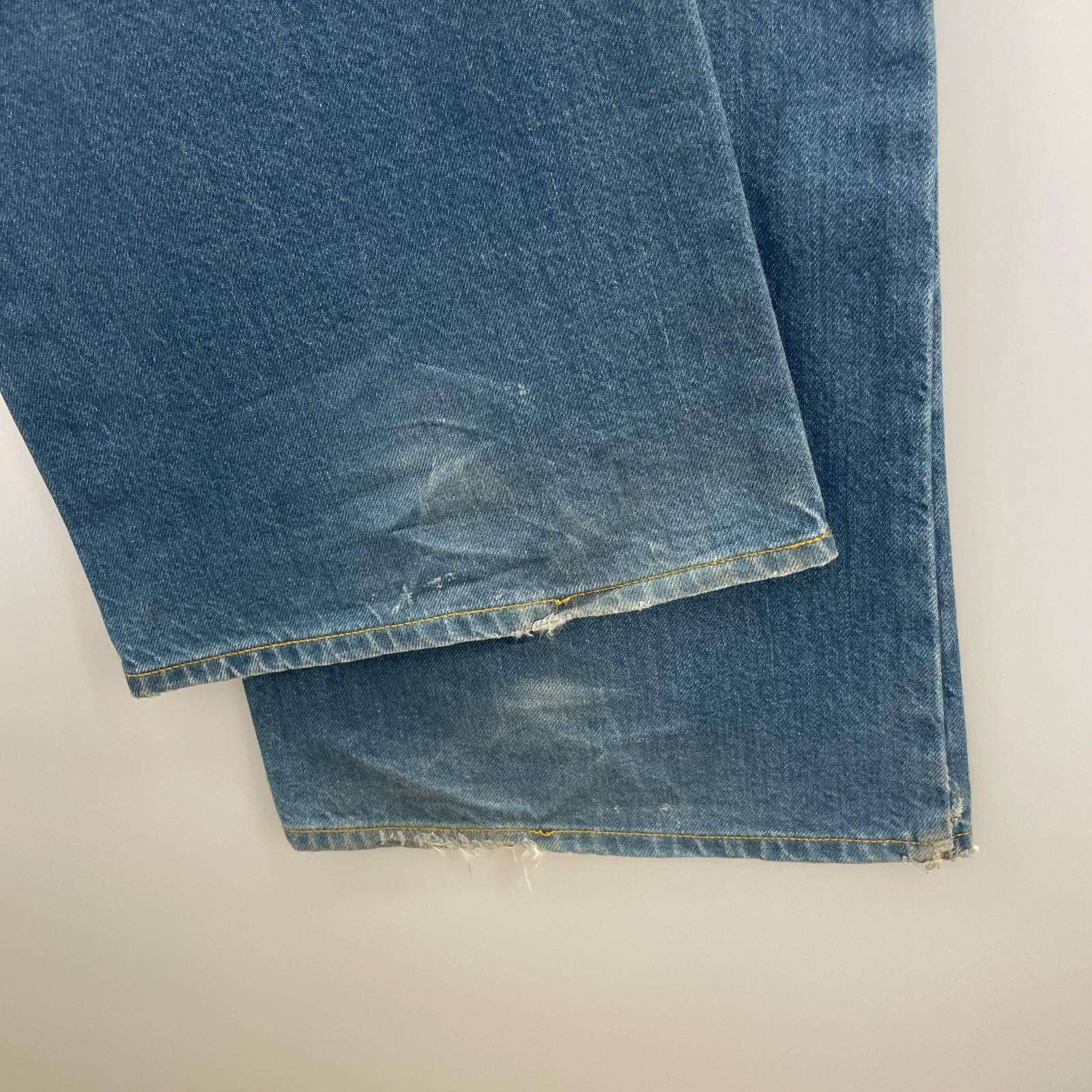 デニムパンツ THE FRONT LOWRIZED FLARE DENIM
