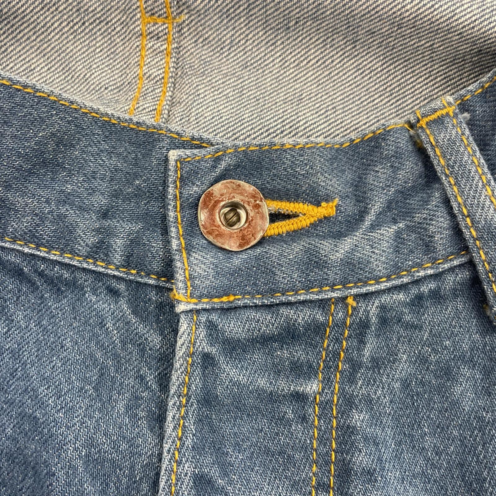 デニムパンツ THE FRONT LOWRIZED FLARE DENIM
