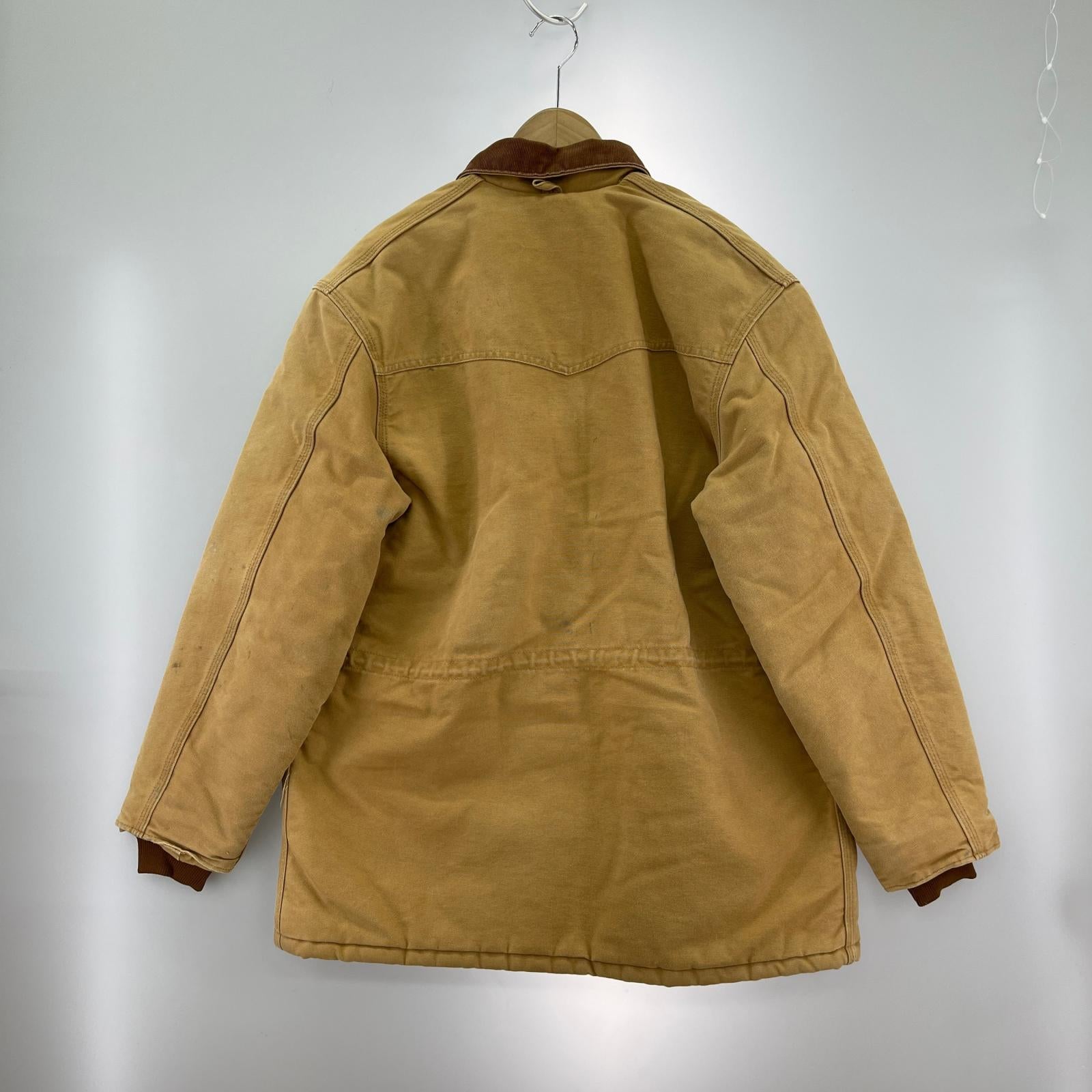 ジャケット 90s USA製 ダックジャケット (M) M ブラウン