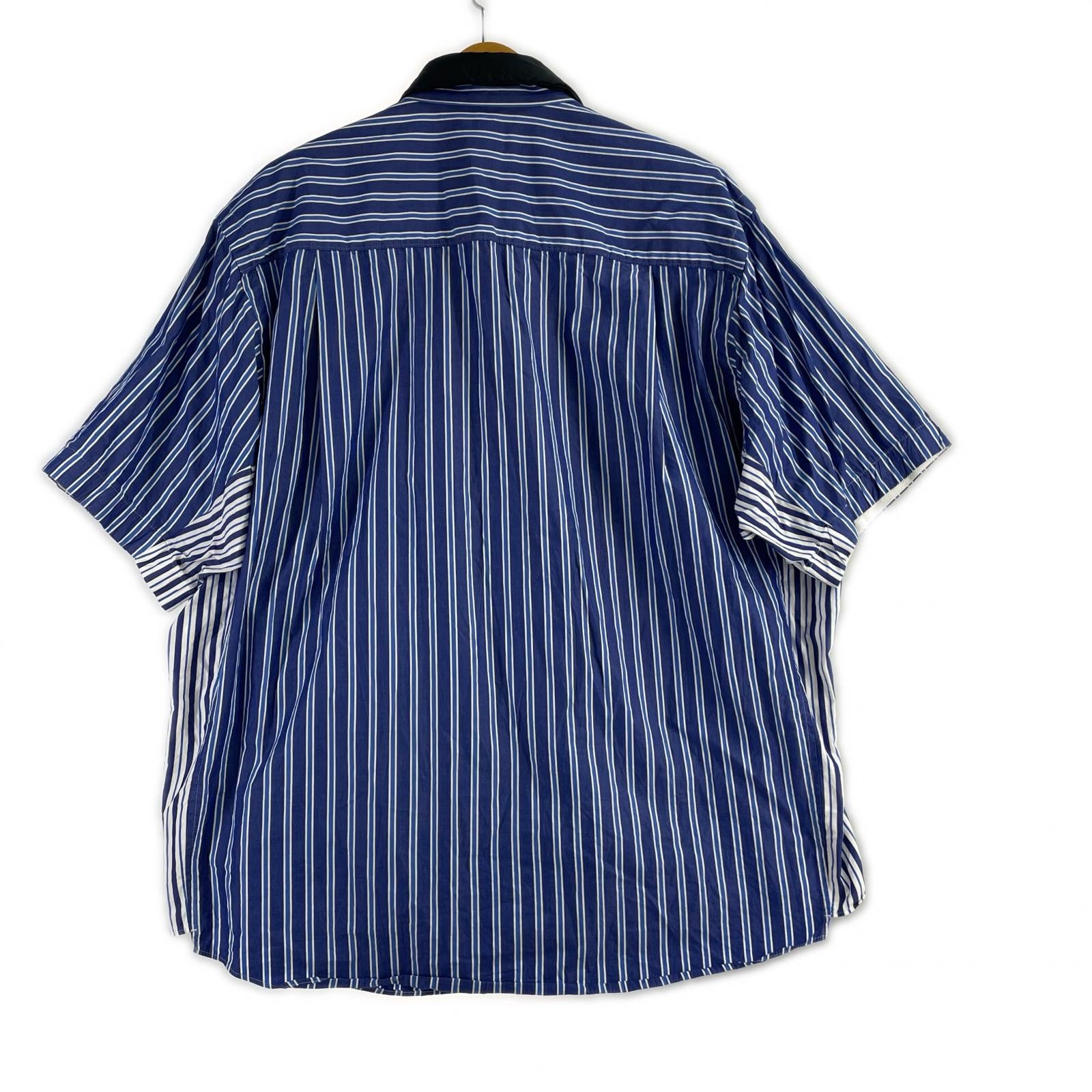 半袖シャツ 20SS SHORT SLEEVE POPLIN SHIRT 3 3 ブルー