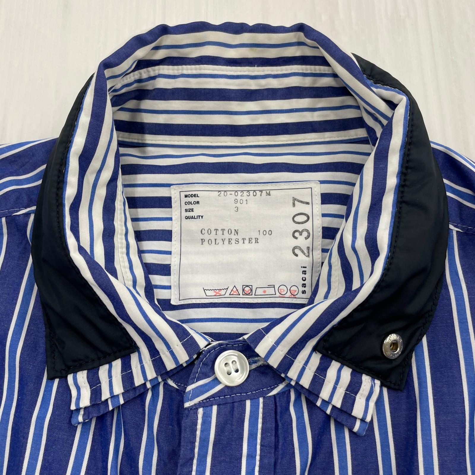 半袖シャツ 20SS SHORT SLEEVE POPLIN SHIRT 3 3 ブルー