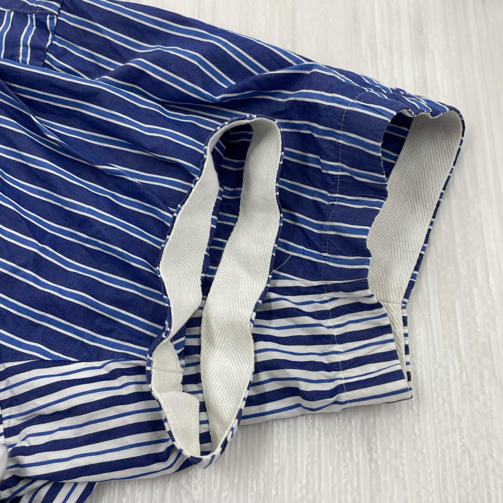 半袖シャツ 20SS SHORT SLEEVE POPLIN SHIRT 3 3 ブルー