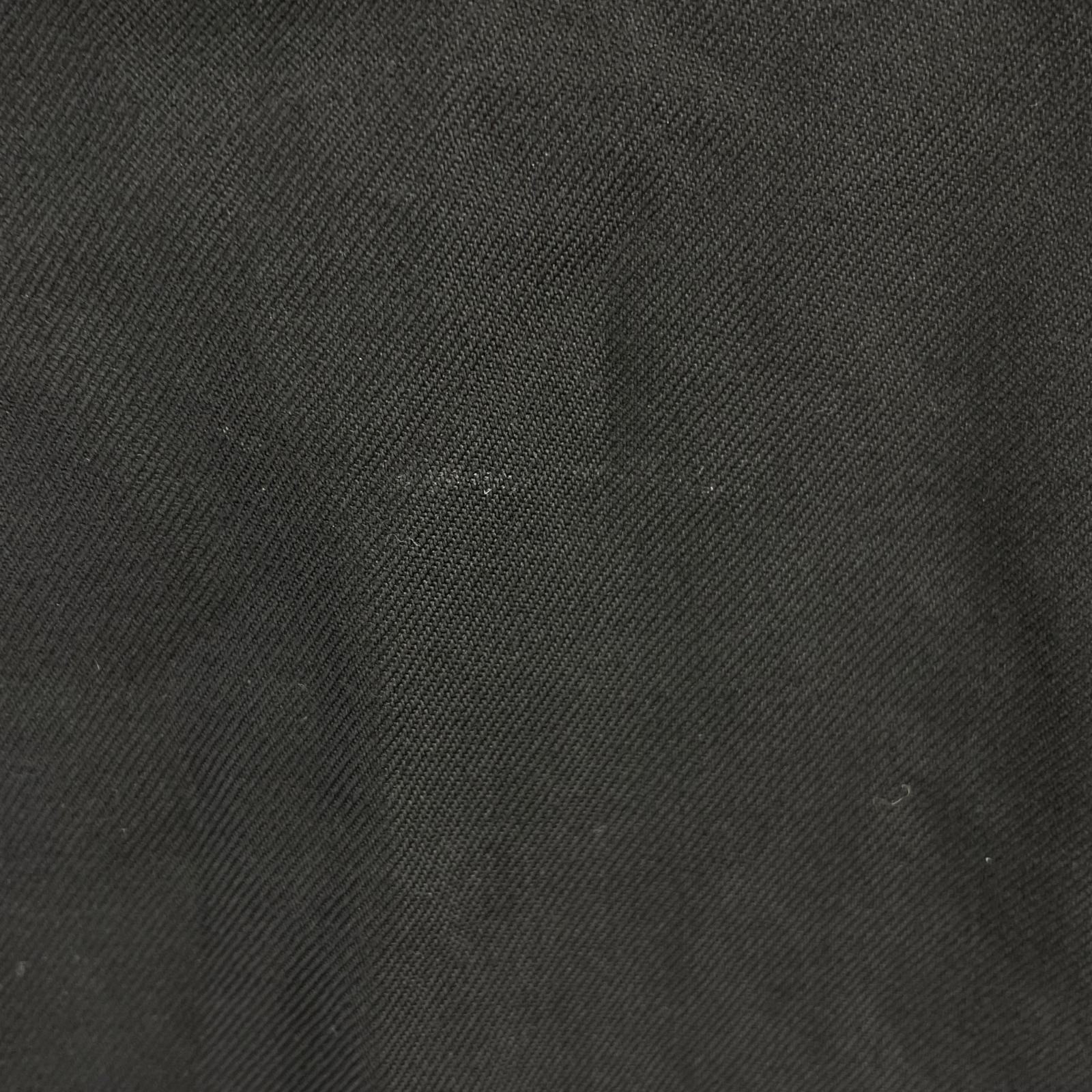 パンツ HOMME 24AW ウールワイドスラックス M M ブラック