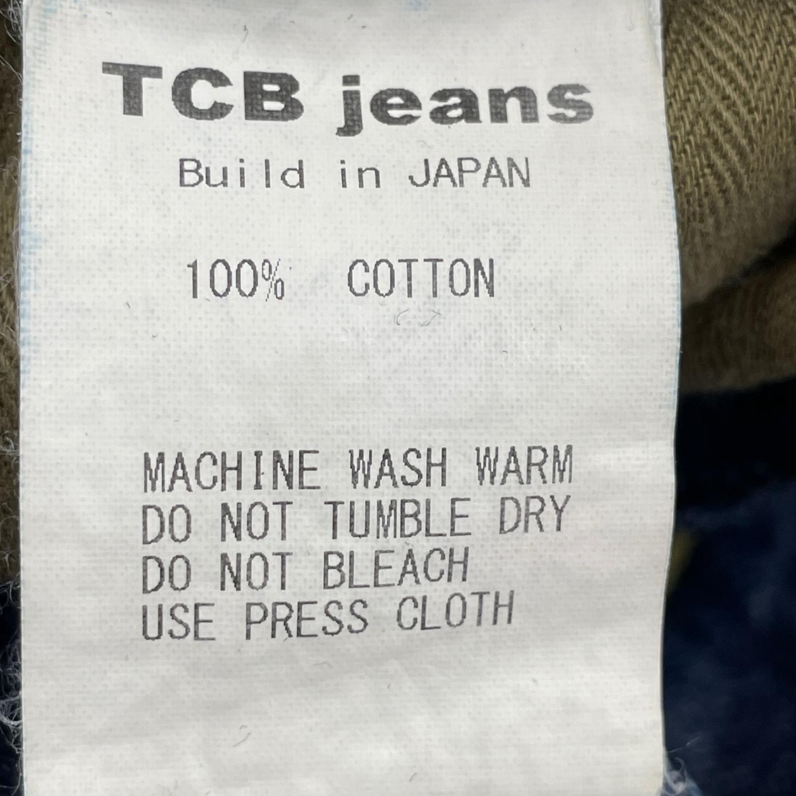 デニムパンツ TCB JEANS 大戦モデル デニムパンツ ブルー