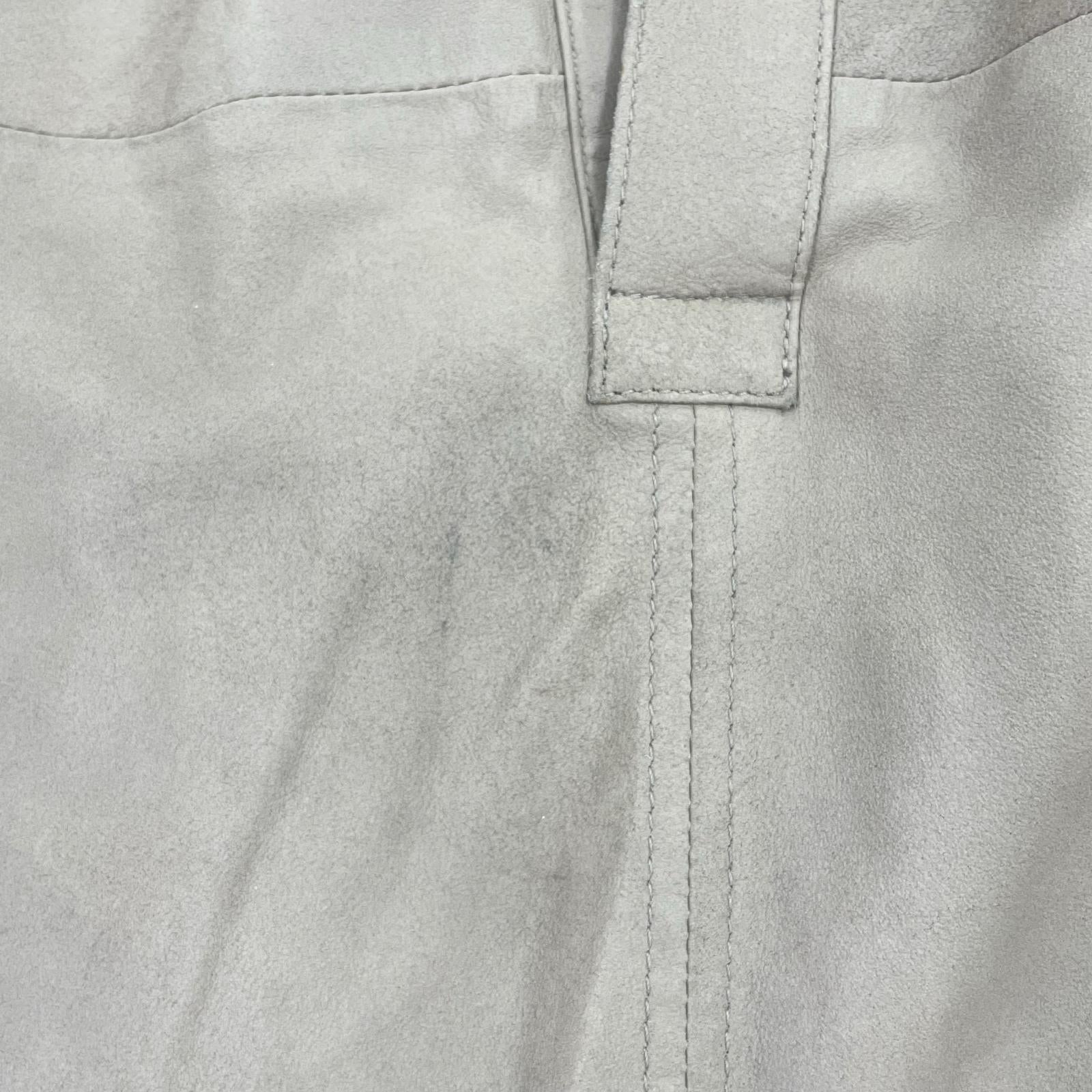 長袖シャツ LETHAER PULLOVER SHIRTS　M M ブラウン