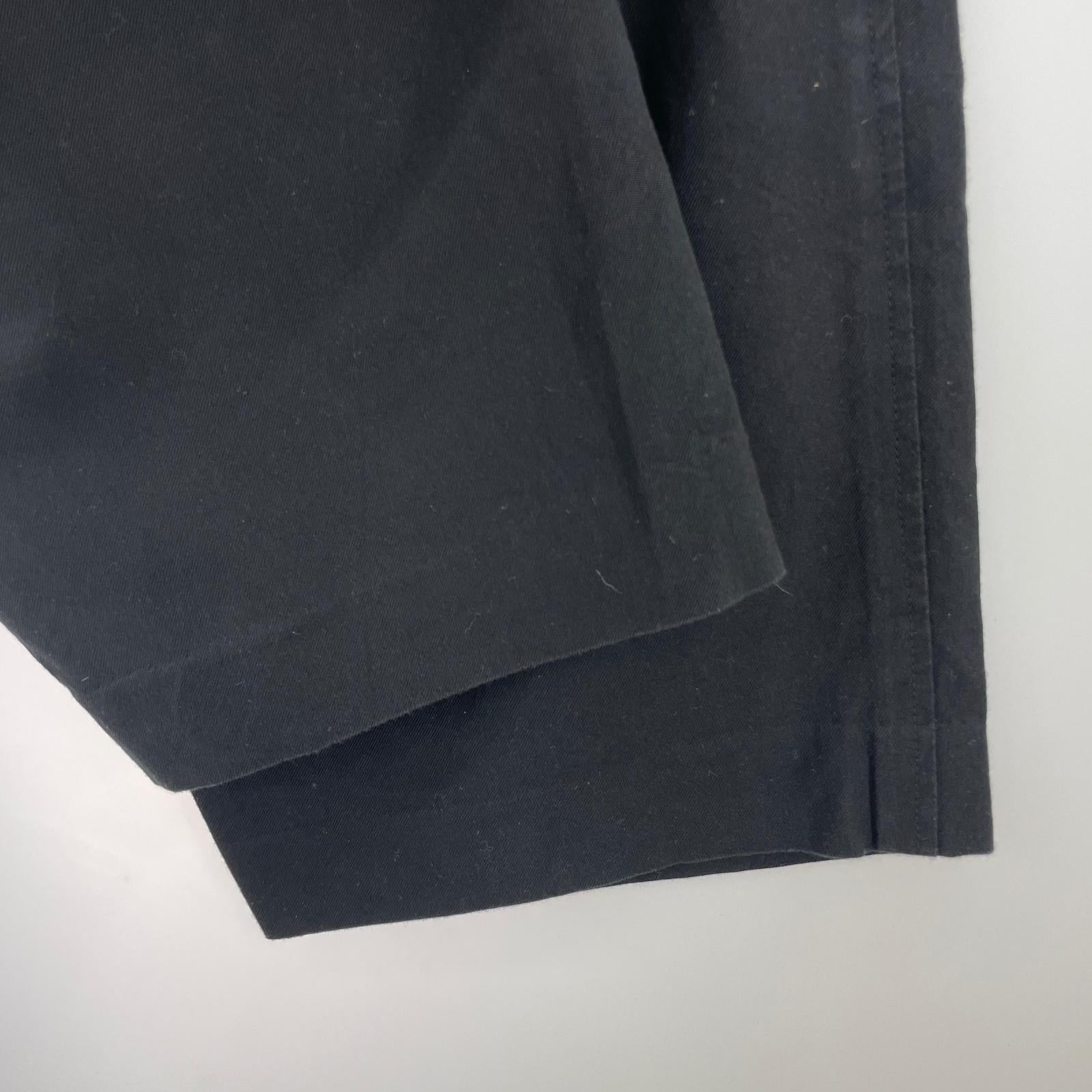パンツ 22AW SUPER FINE WOOL COTTON 5 ブラック