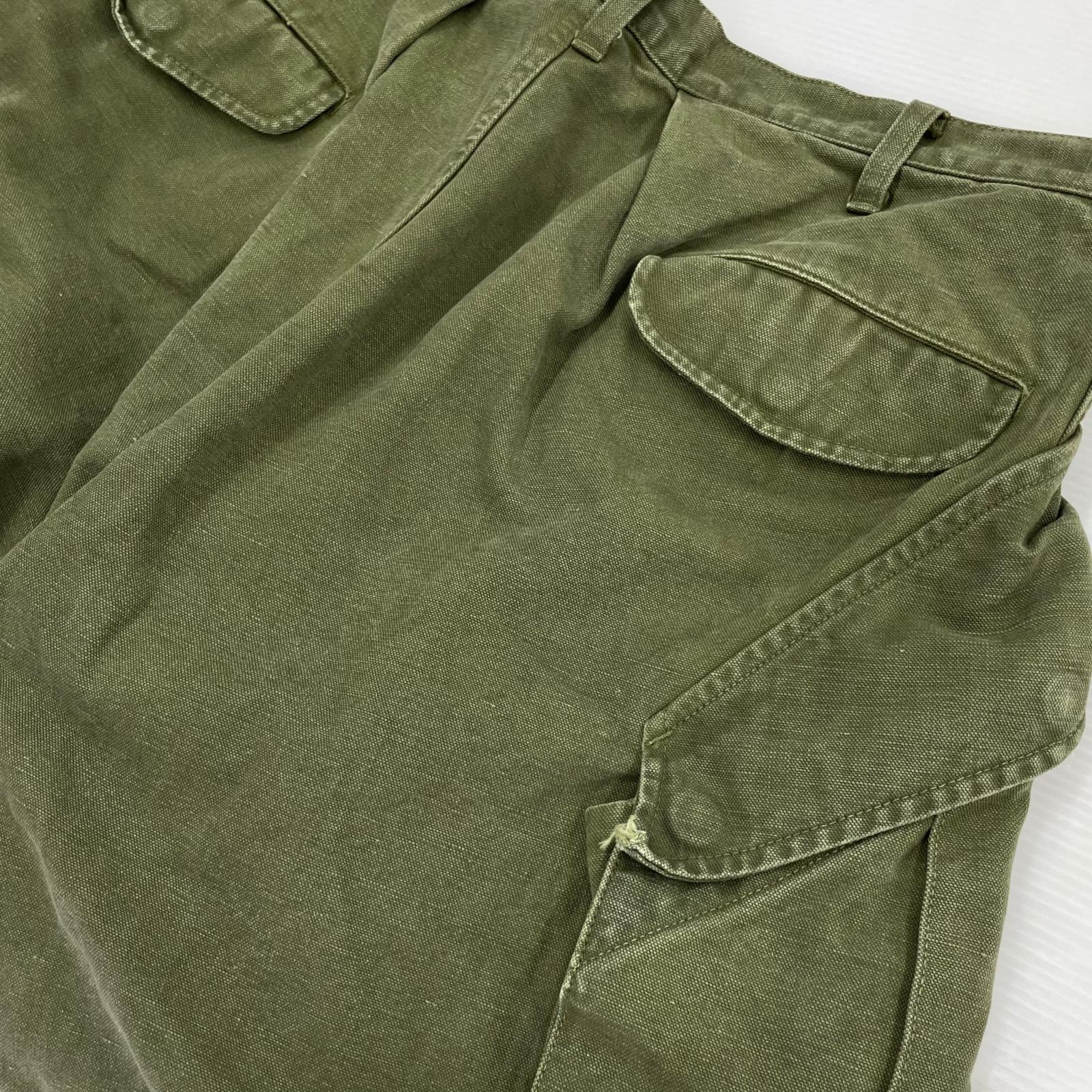 パンツ Gurank CH cargo pants グランク カーゴ オリーブ 32