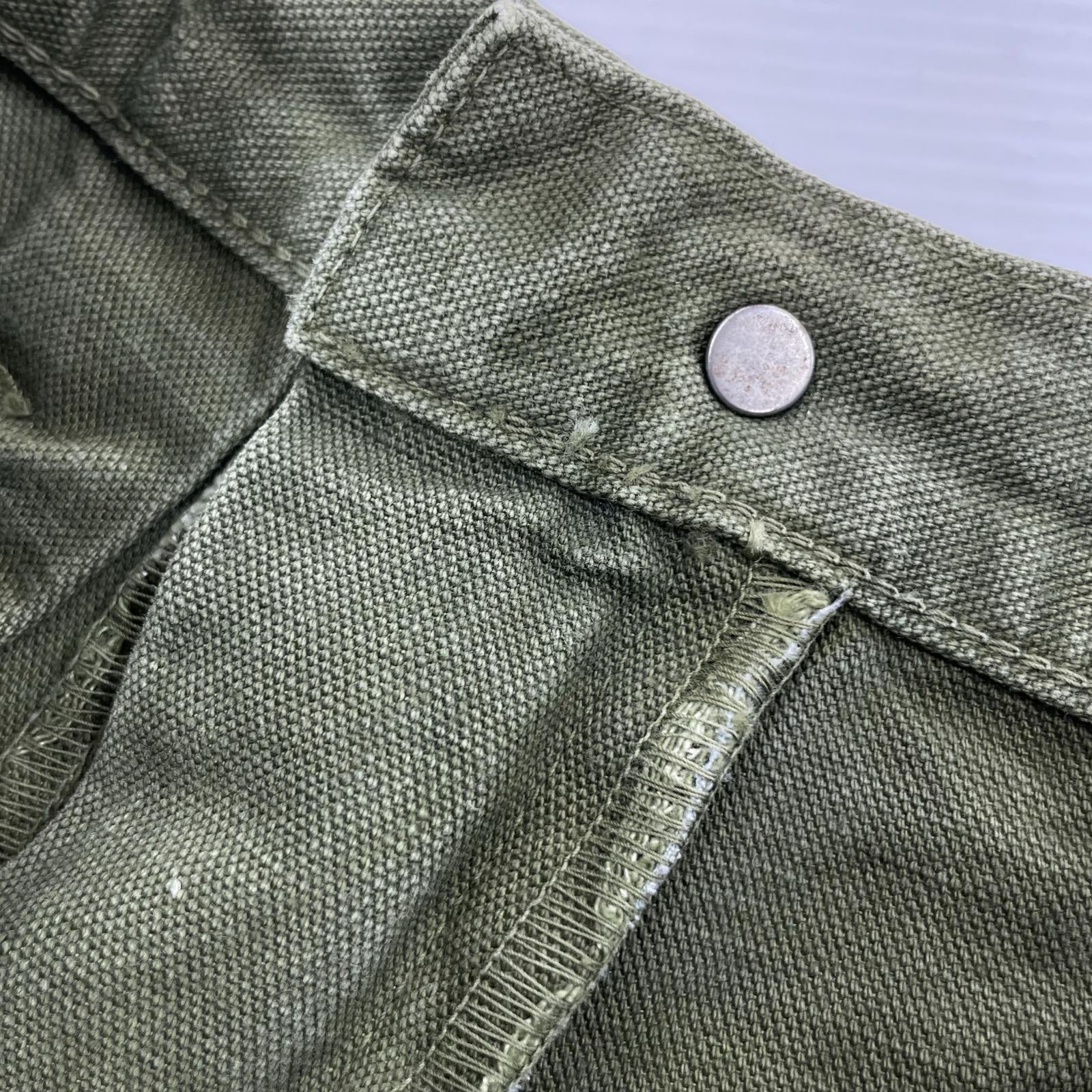 パンツ Gurank CH cargo pants グランク カーゴ オリーブ 32