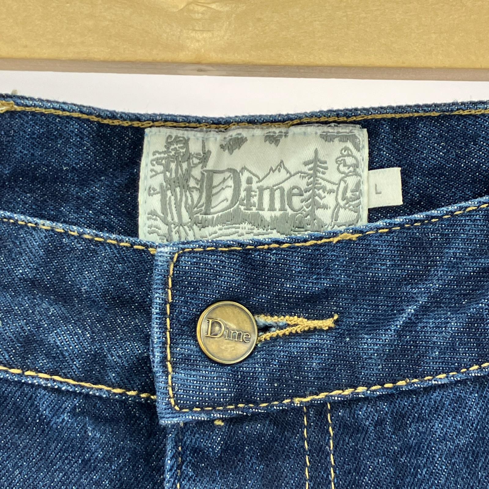 デニムパンツ dime ワイドデニムパンツ (W36) L