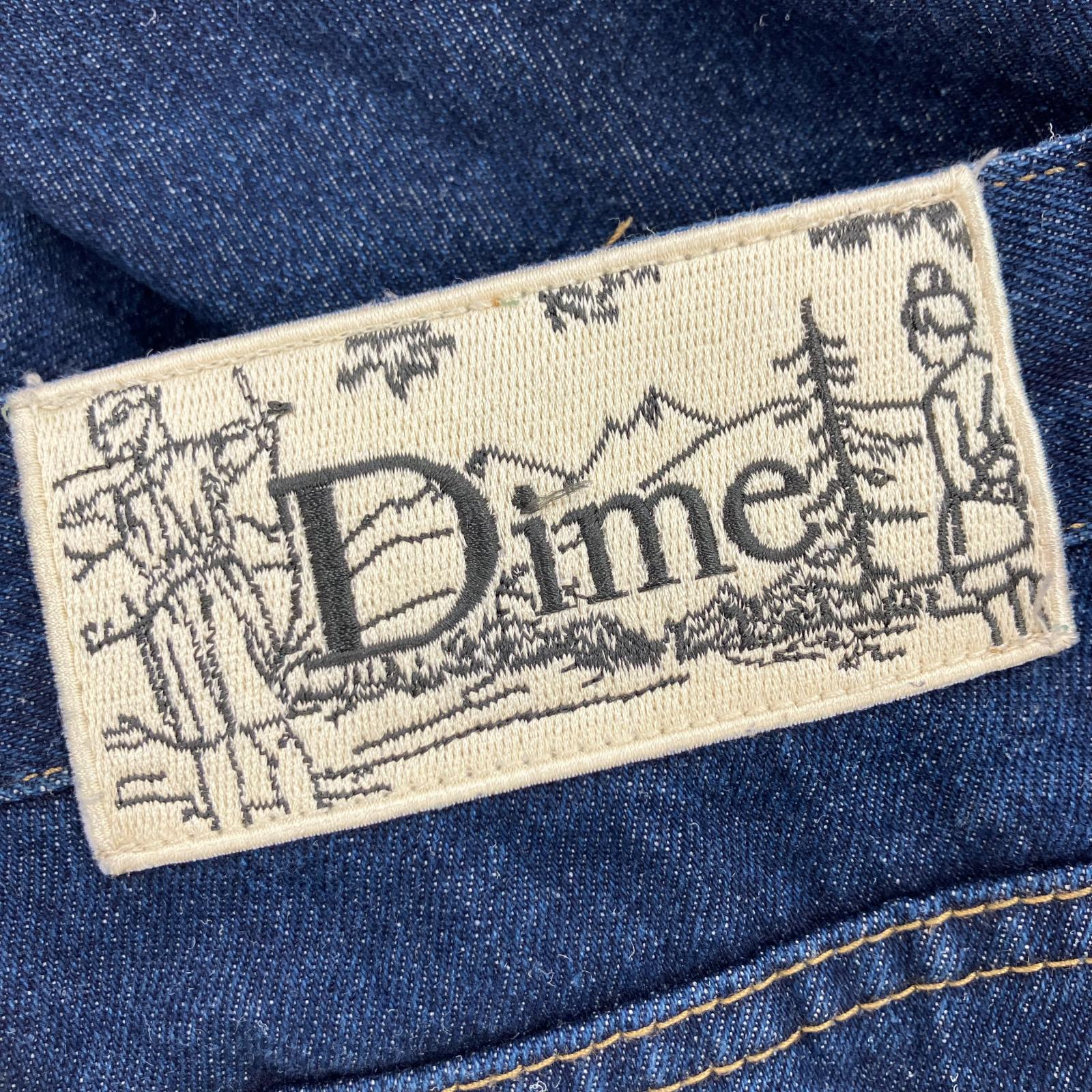 デニムパンツ dime ワイドデニムパンツ (W36) L