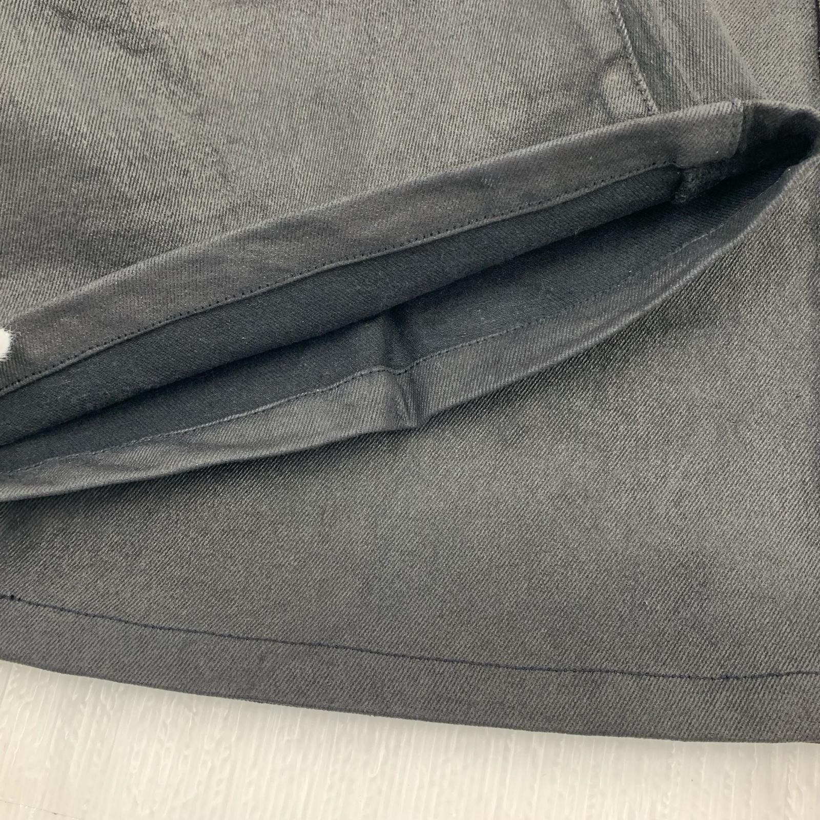 パンツ GOAR ARCHIVE STRAPPED FLARE OIL PANTS L ブラック
