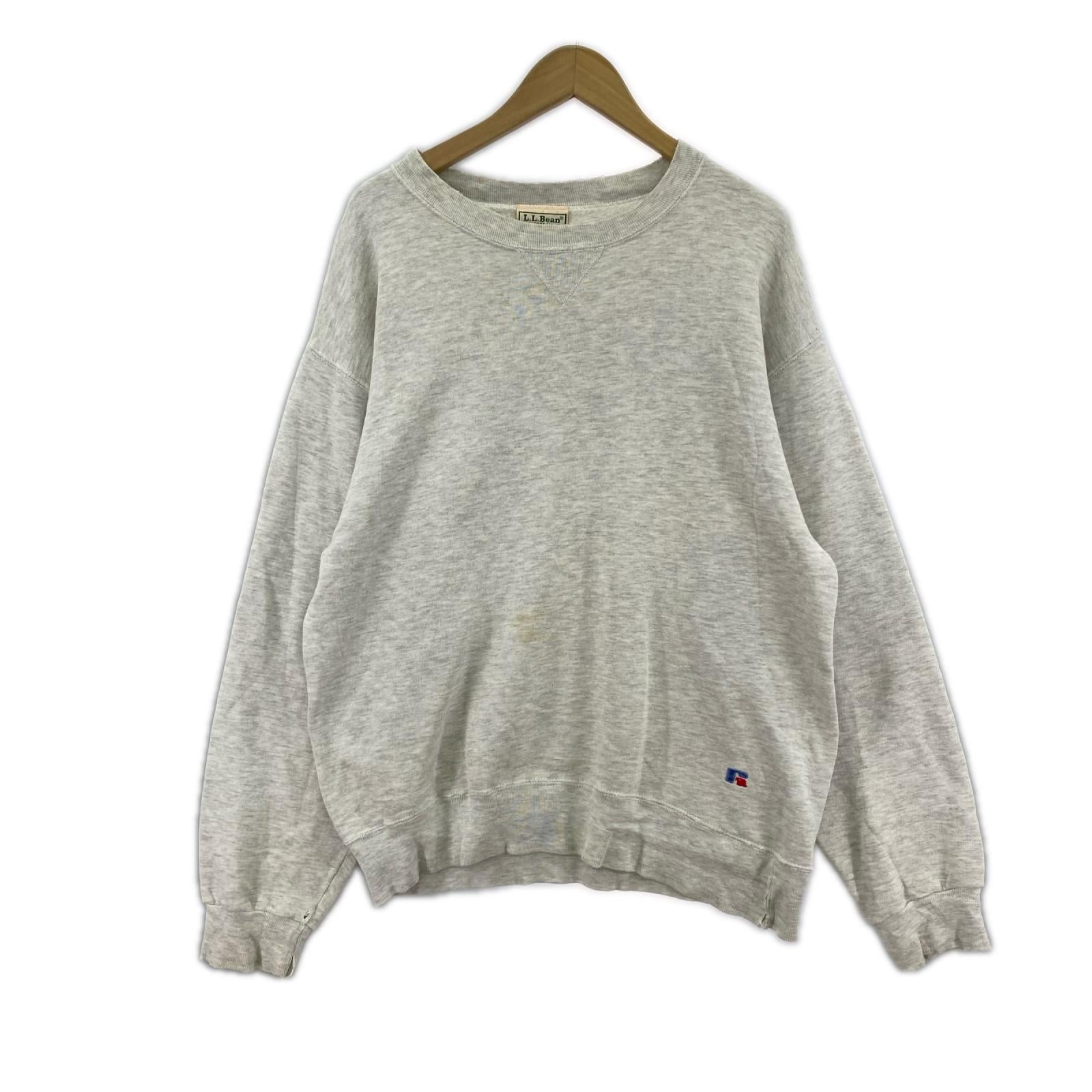 スウェット RUSSELLボディ 前Vスウェット GRY (M) グレー