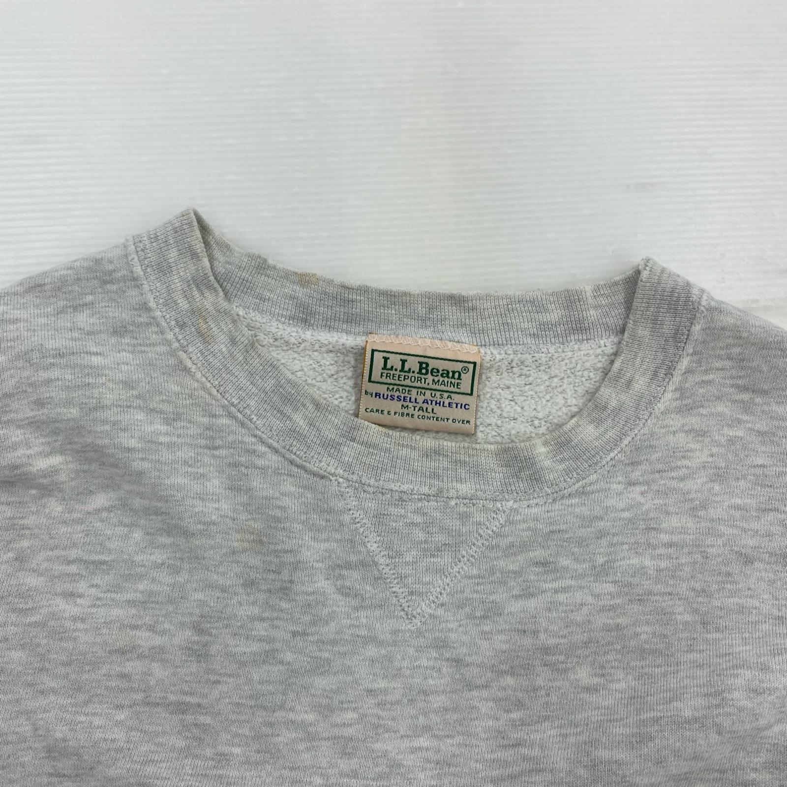 スウェット RUSSELLボディ 前Vスウェット GRY (M) グレー