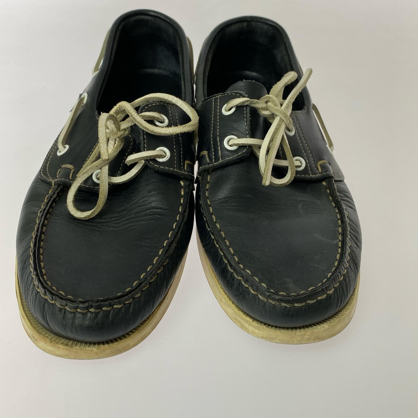 ブーツ BIRTH MARINE デッキシューズ ブラック