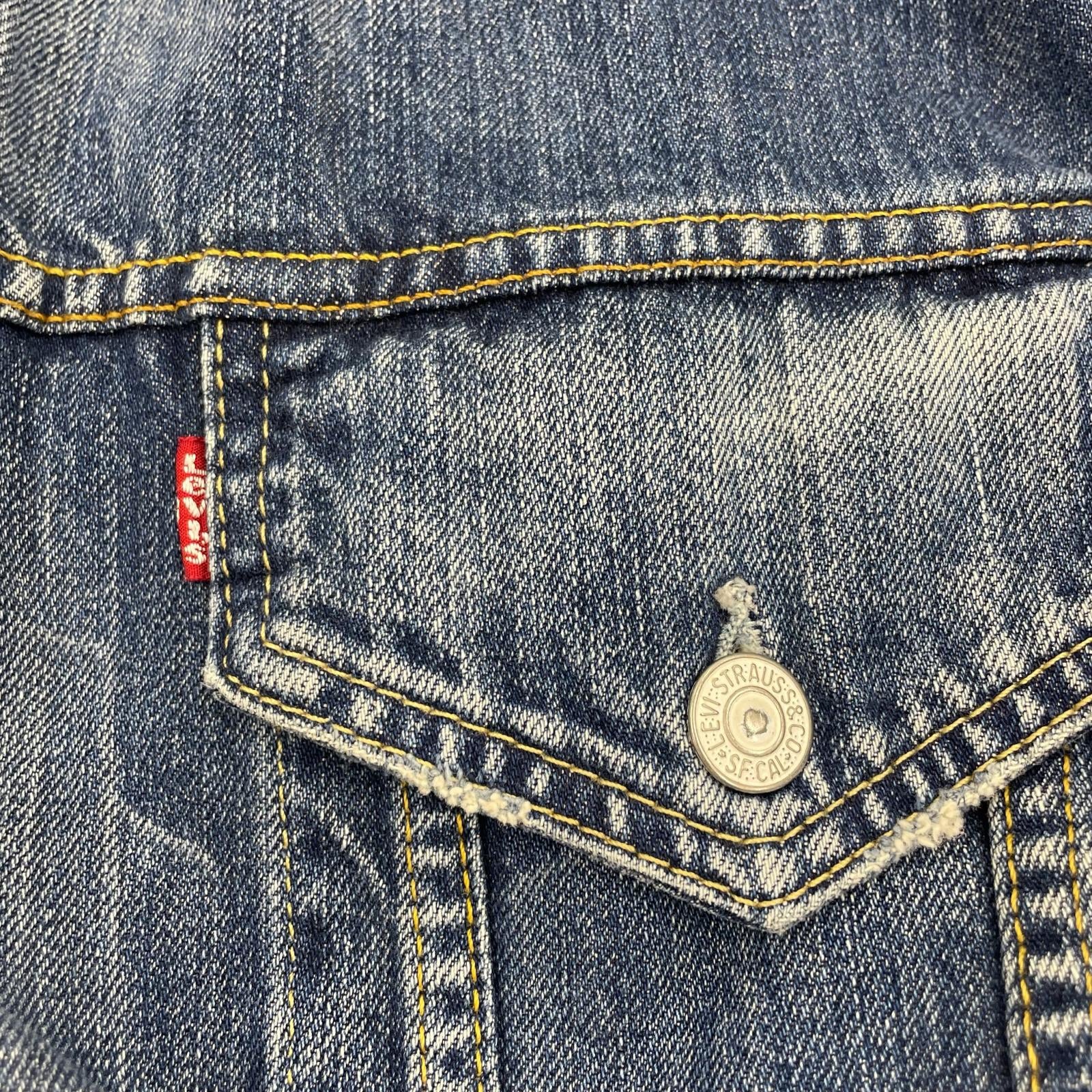 デニムジャケット ユーロモデル 70500 0438 XXL ブルー
