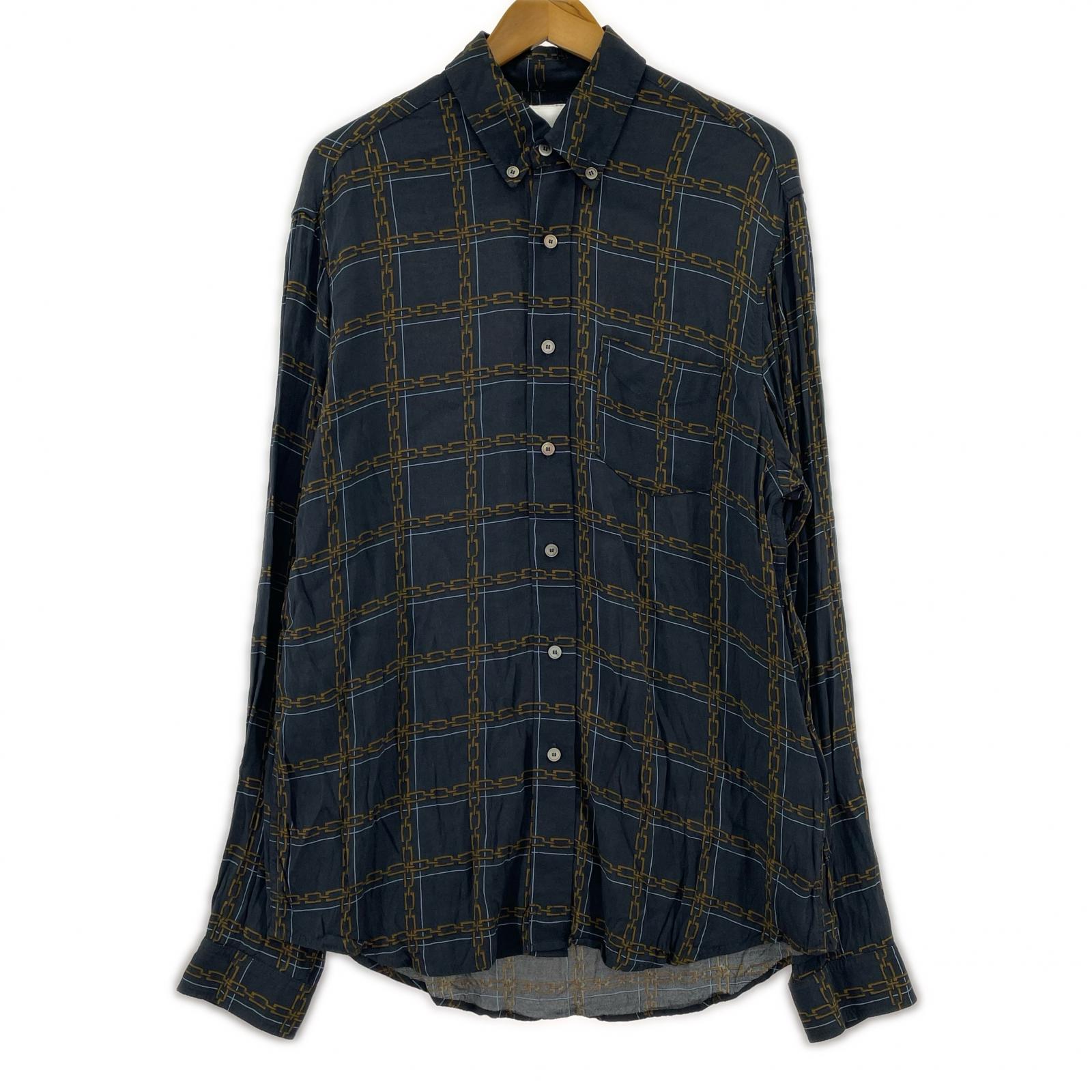 長袖シャツ HIOPE StockHolm 柄 シャツ 48 マルチカラー