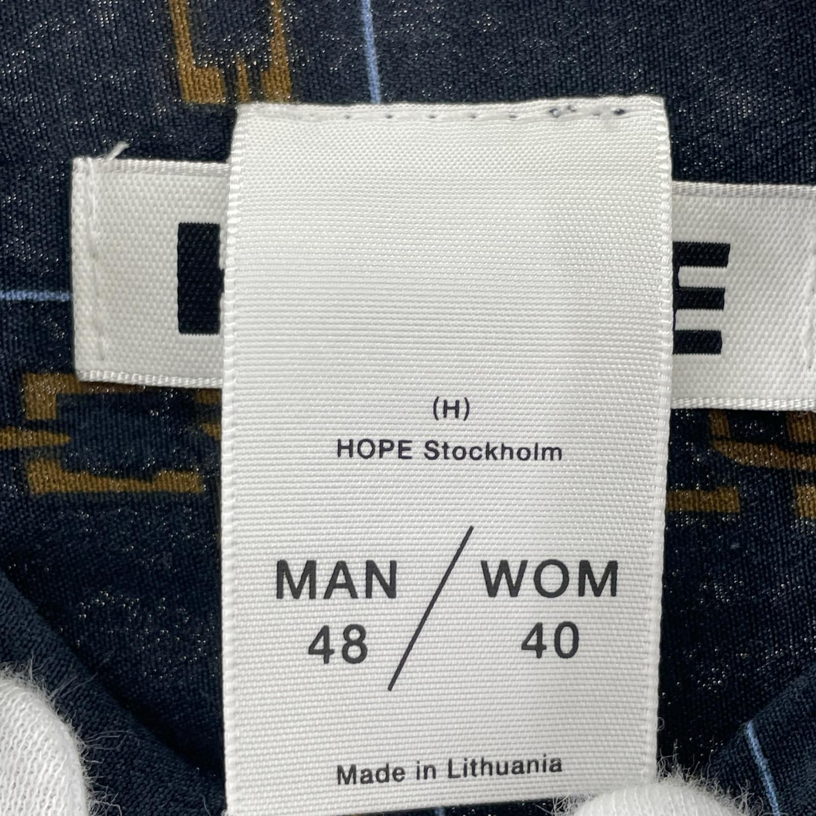 長袖シャツ HIOPE StockHolm 柄 シャツ 48 マルチカラー