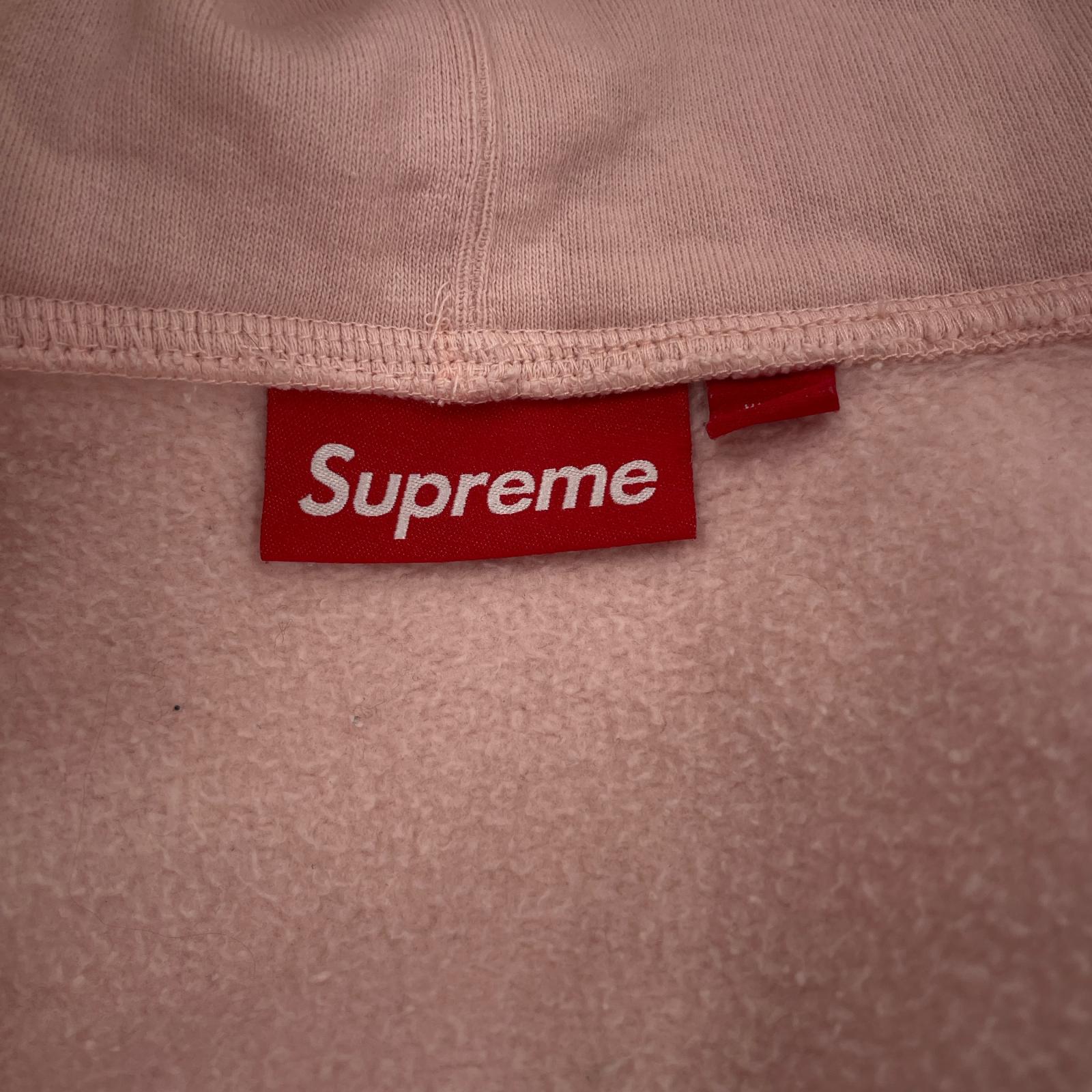 パーカー Small Box Zip Up Hooded Sweatshirt(L) L ピンク
