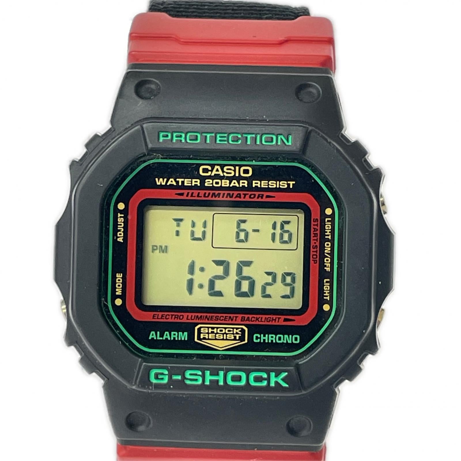 腕時計 DW-5600THC QZ腕時計 ブラック