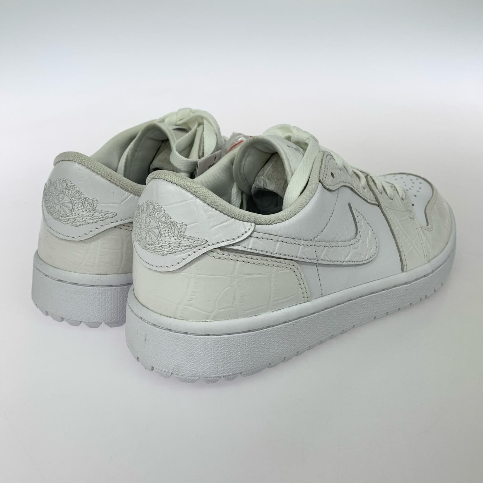 スニーカー AIR JORDAN 1 LOW Golf 27.5cm (US9 1/2 UK9 EU45) ホワイト