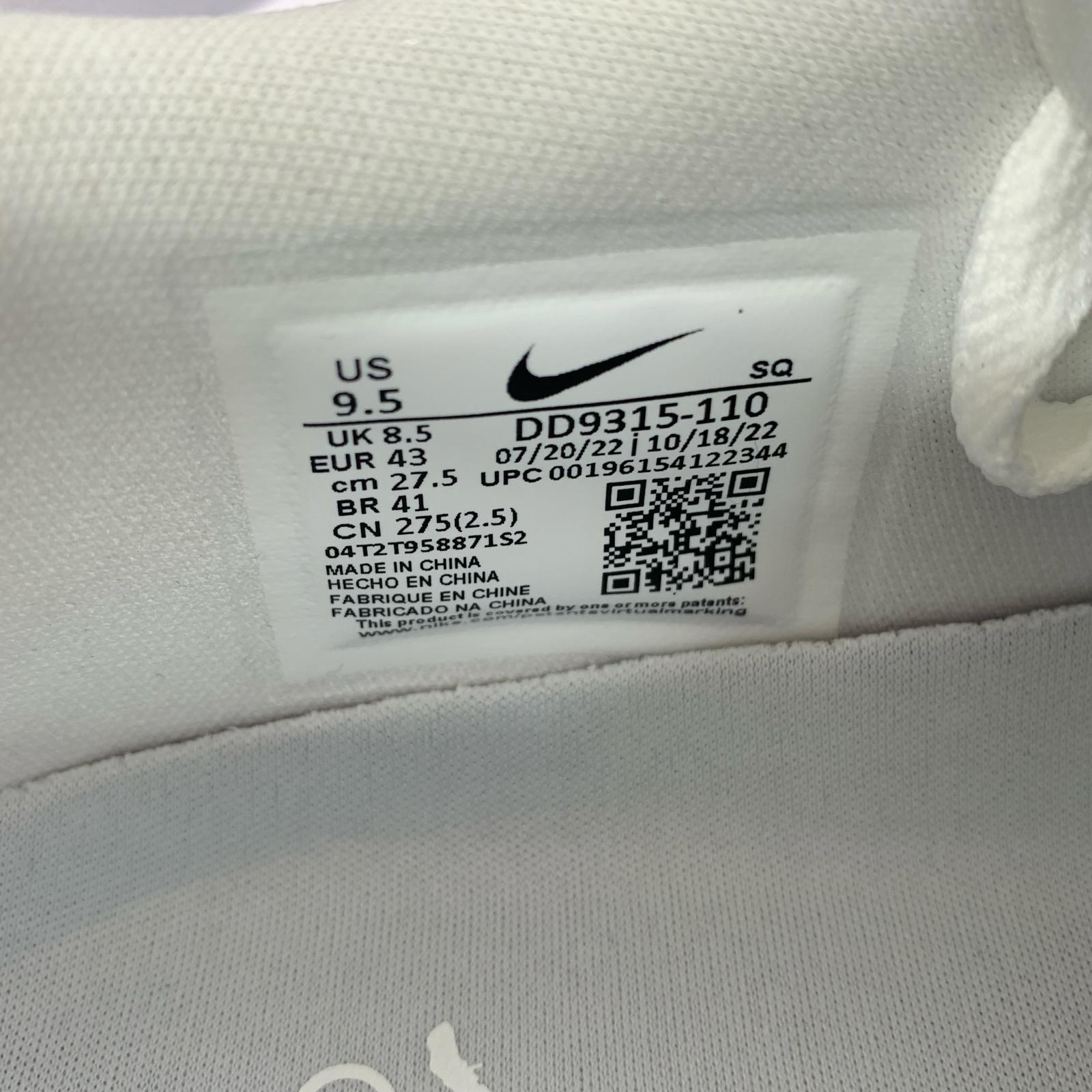 スニーカー AIR JORDAN 1 LOW Golf 27.5cm (US9 1/2 UK9 EU45) ホワイト