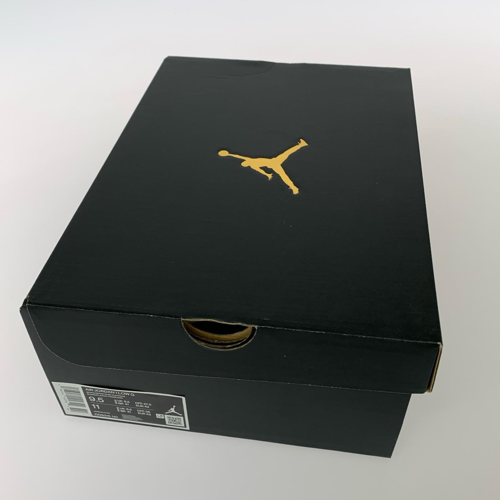 スニーカー AIR JORDAN 1 LOW Golf 27.5cm (US9 1/2 UK9 EU45) ホワイト