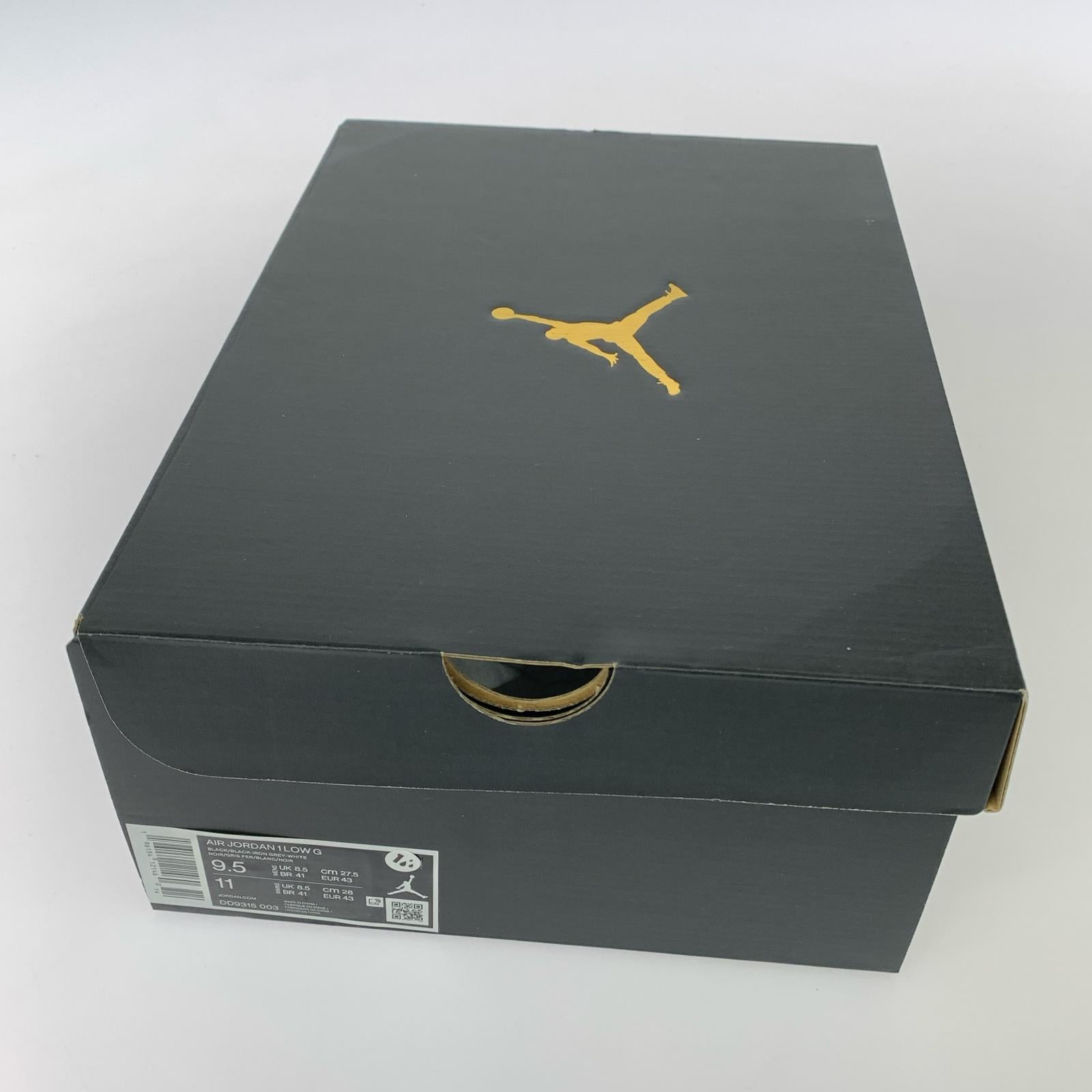 スニーカー AIR JORDAN LOW Golf 27.5cm 27.5cm (US9 1/2 UK9 EU45) ブラック