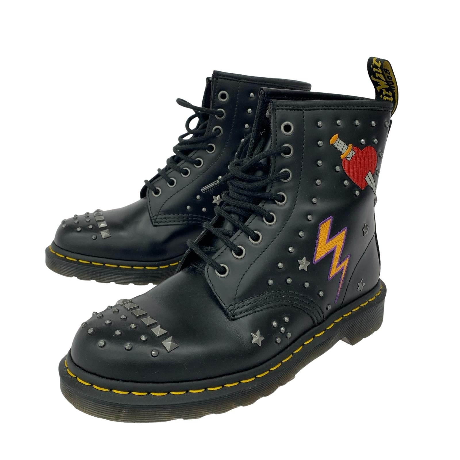 ブーツ 1460 ROCKABILLY 8 EYE BOOT UK7 ブラック