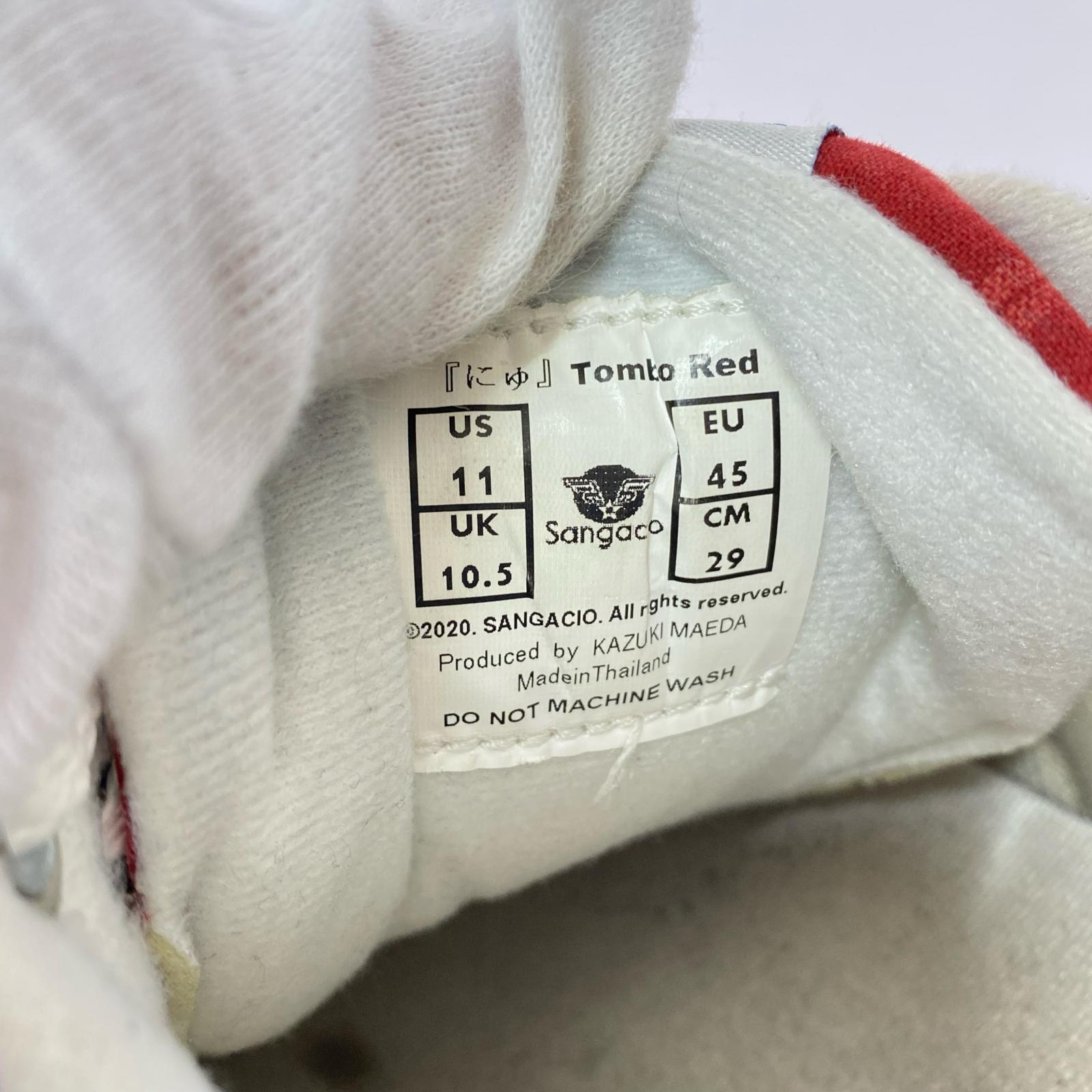 シューズ にゅ Tombo Red 29cm (US11 UK10 1/2 EU48) レッド