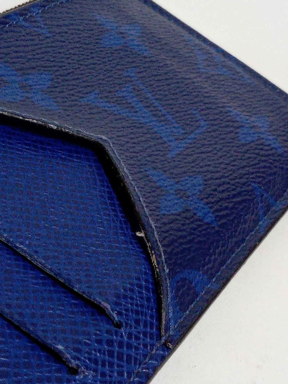 LV/タイガラマ コバルト フラグメントケース M30270