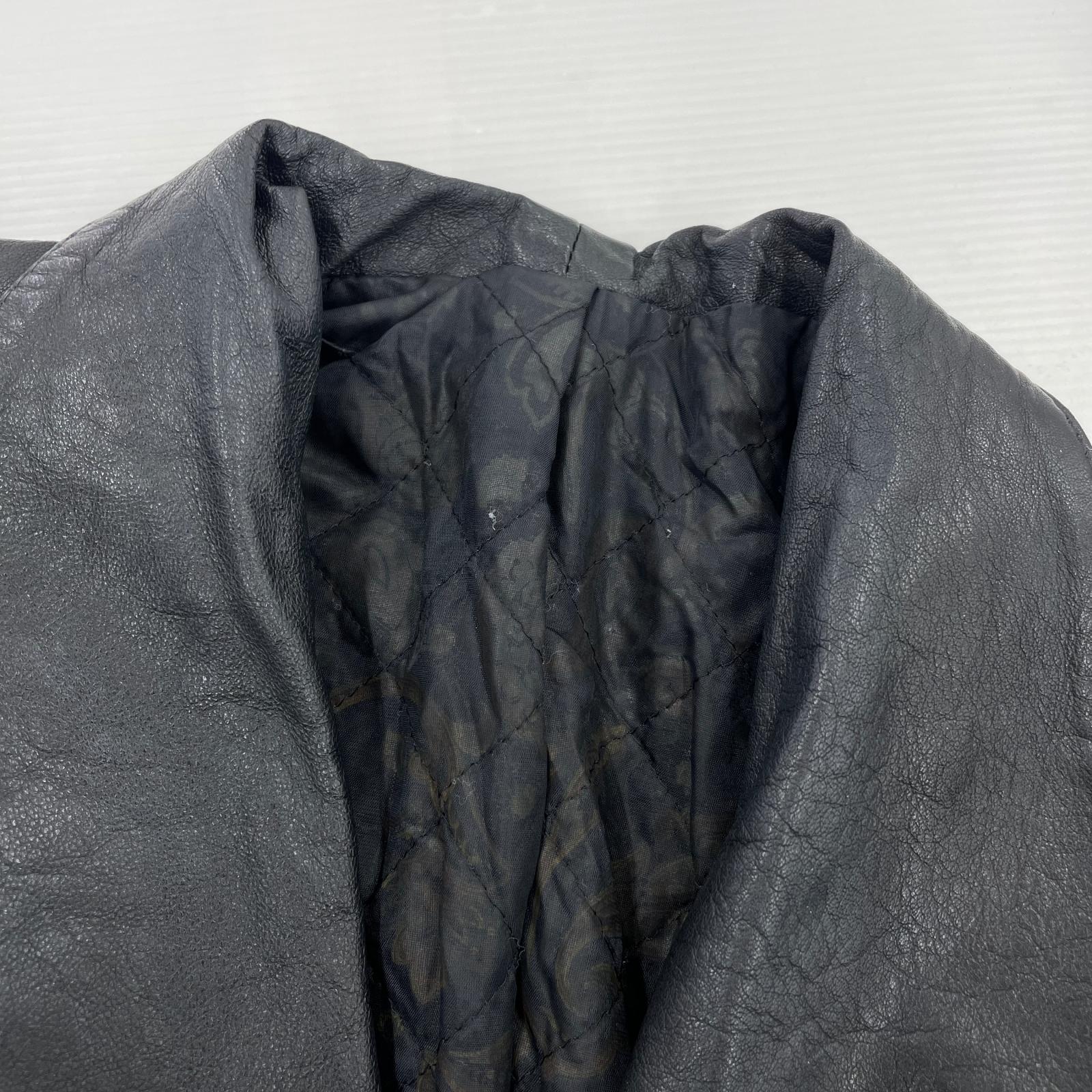 レザージャケット 黒 ブラック
