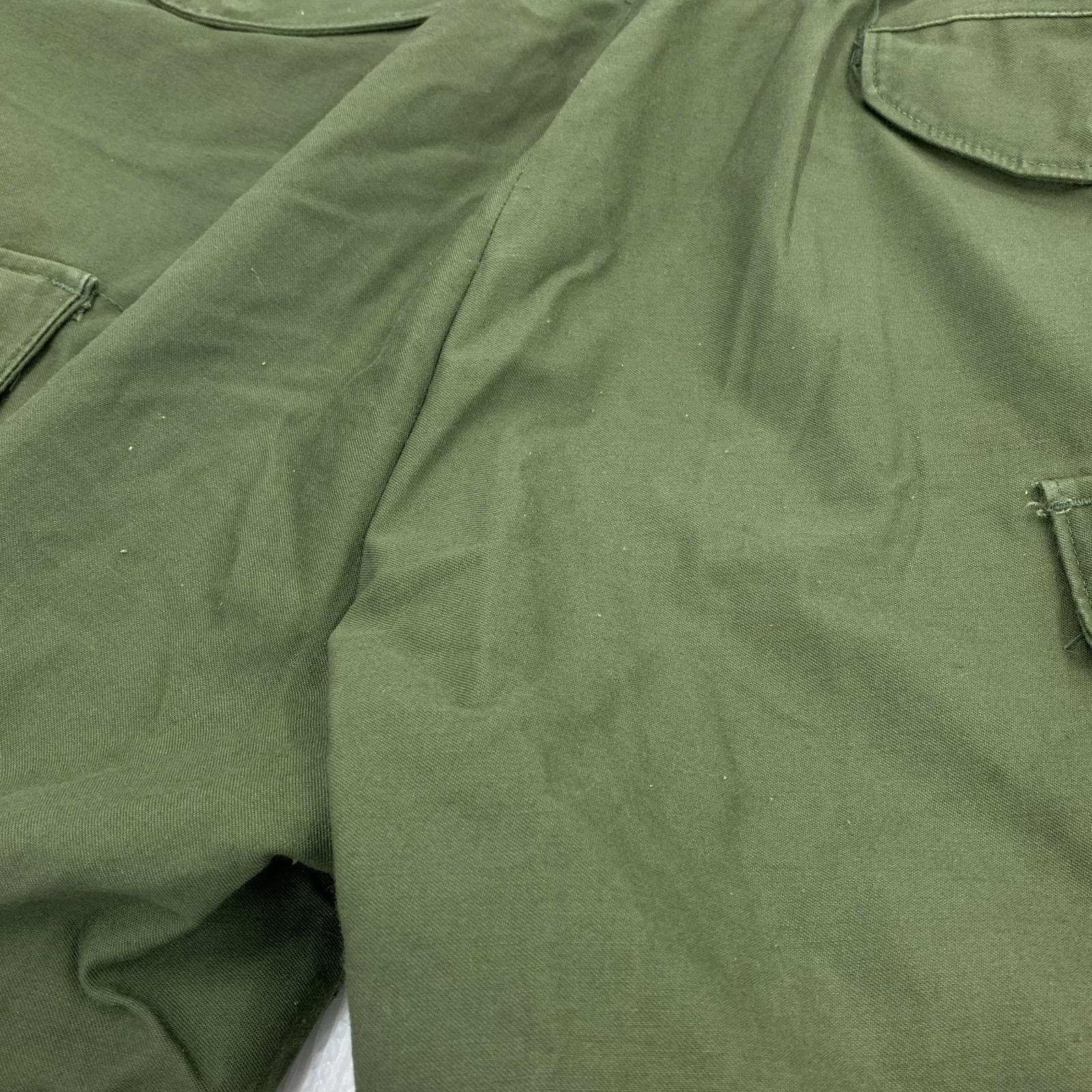 パンツ U.S.ARMY M-65 FIELD PANTS 77年製 SERVAL L グリーン