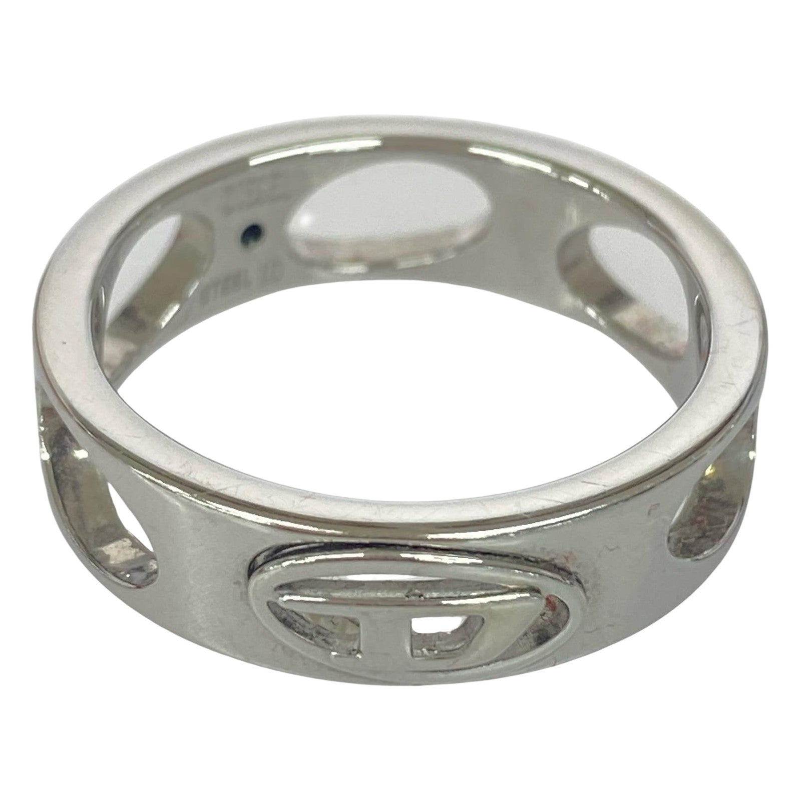 リング・指輪 LOGO RING STEEL オーバルD シルバー