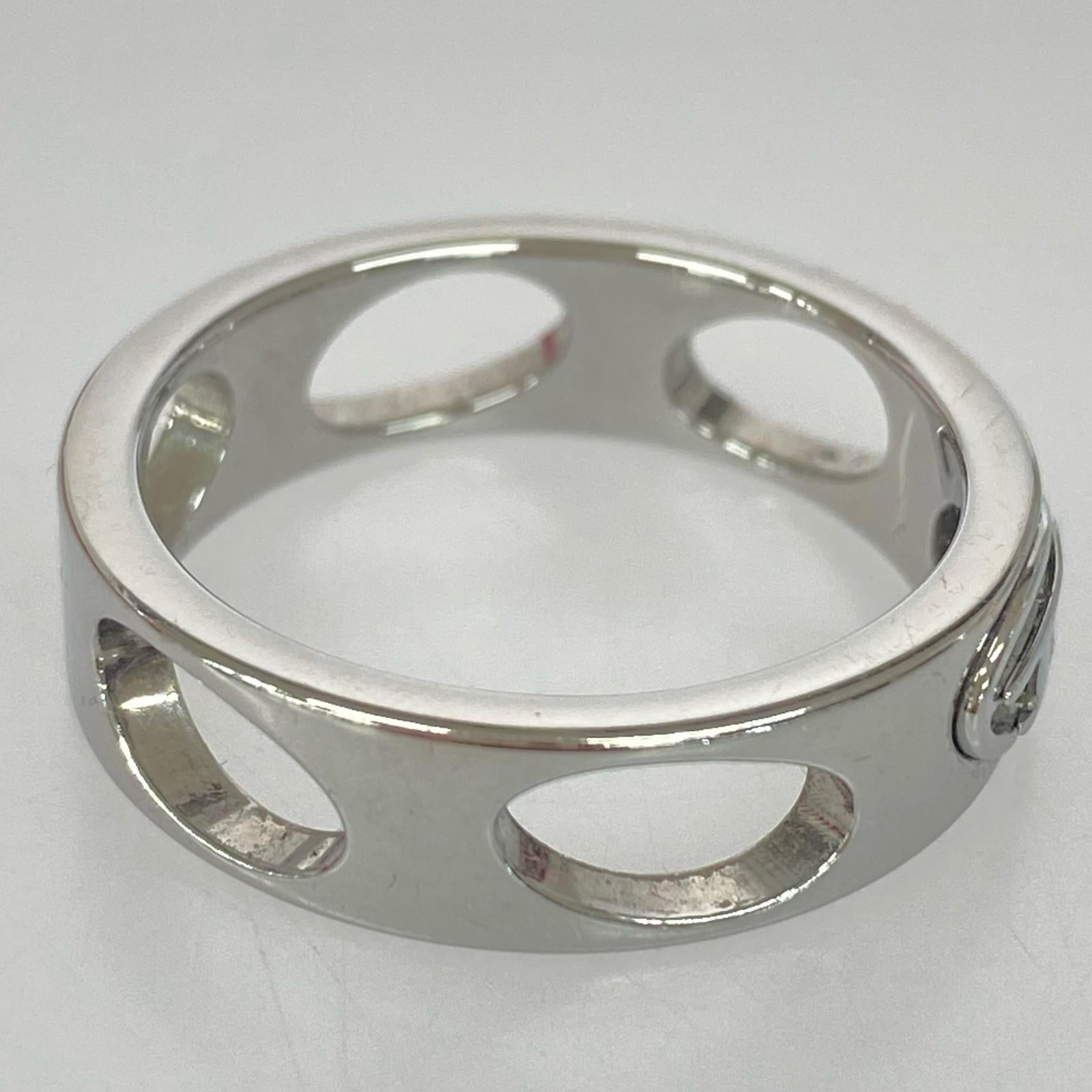 リング・指輪 LOGO RING STEEL オーバルD シルバー