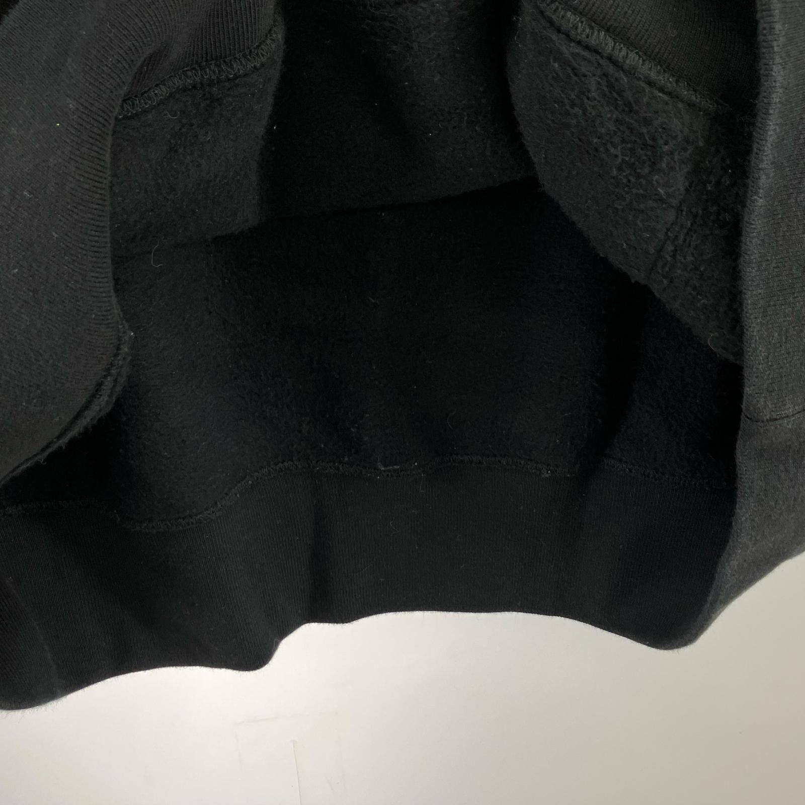 パーカー Contrast Hooded Sweatshirt ブラック（XL） ブラック