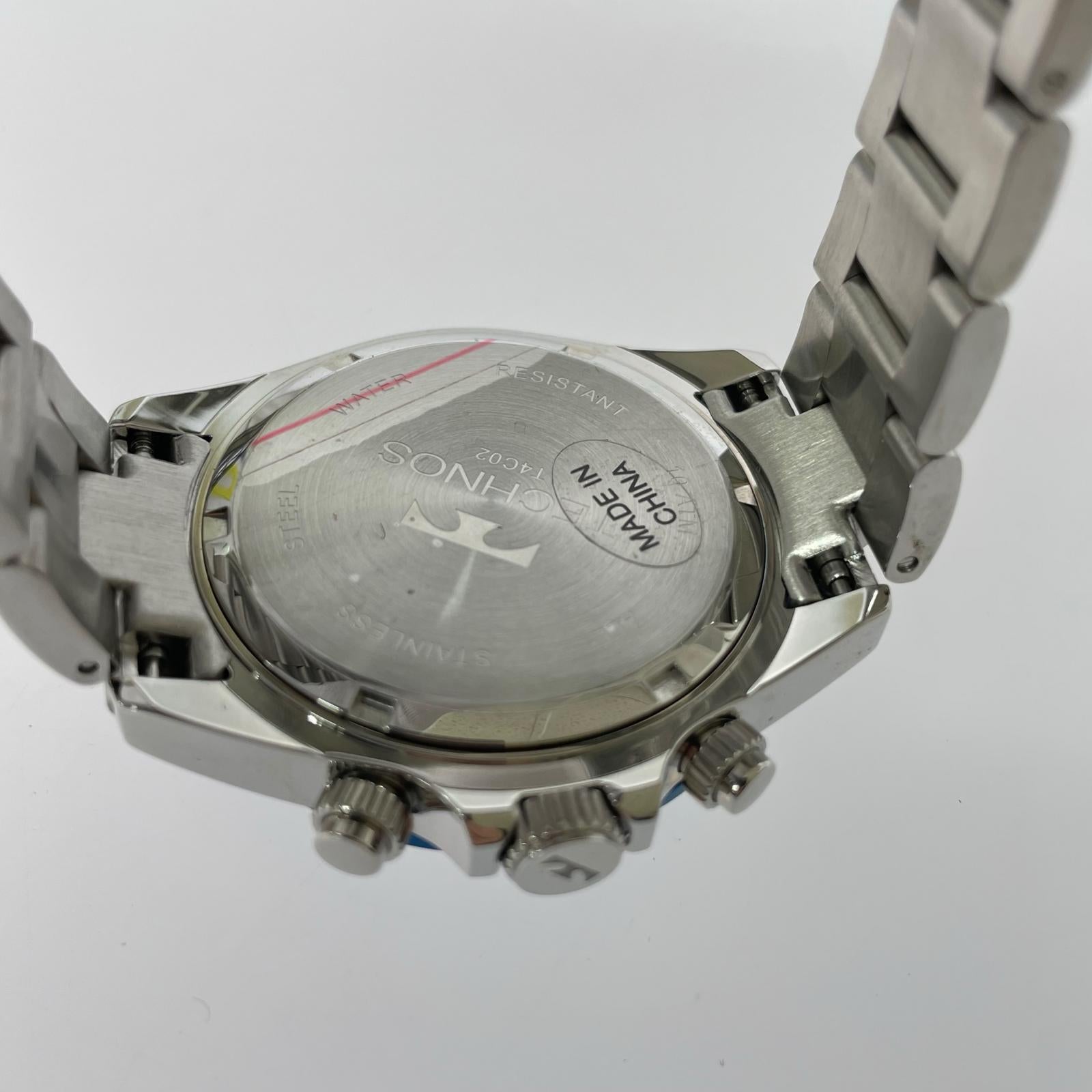 腕時計 TECHNOS T4C02 クロノグラフ QZ腕時計