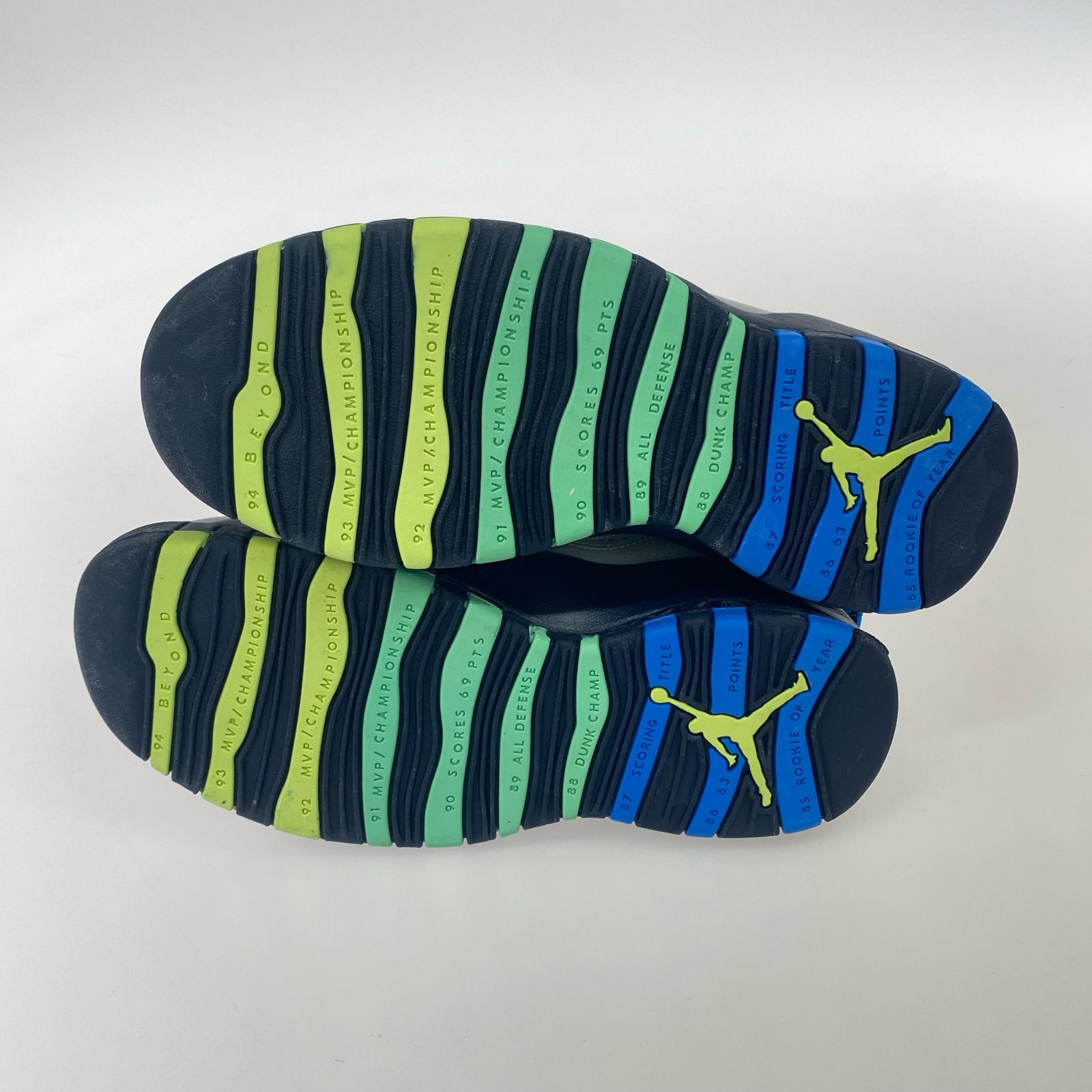 スニーカー AIR JORDAN 10 RIO 25.0cm US7 25cm (US7 UK6 1/2 EU40) グレー