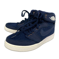 スニーカー AIR JORDAN KO BLUE QUILTED 25.0cm 25cm (US7 UK6 1/2 EU40) ネイビー