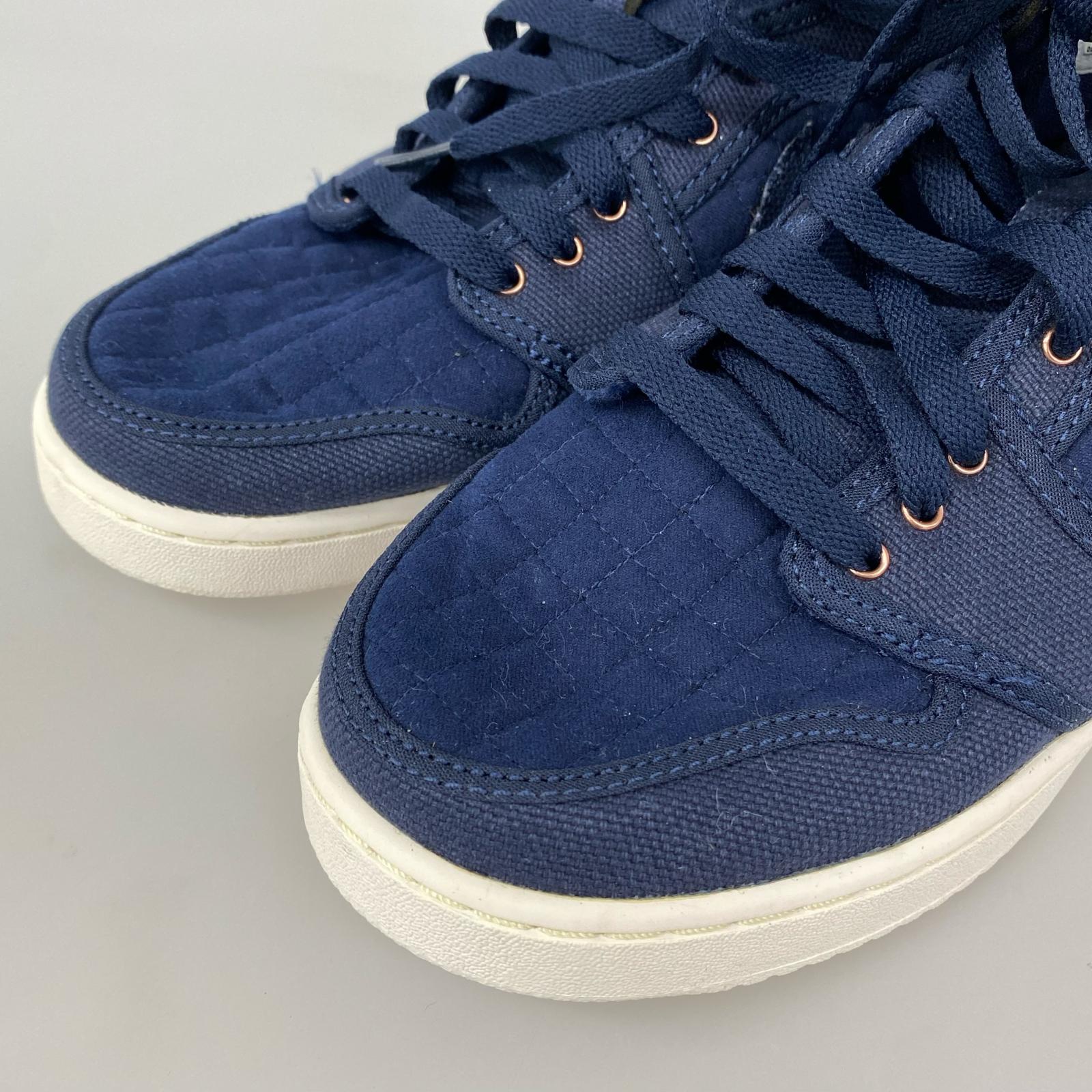 スニーカー AIR JORDAN KO BLUE QUILTED 25.0cm 25cm (US7 UK6 1/2 EU40) ネイビー