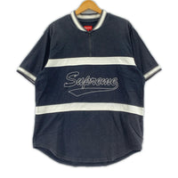 半袖Ｔシャツ Half Zip Baseball Top L ブラック