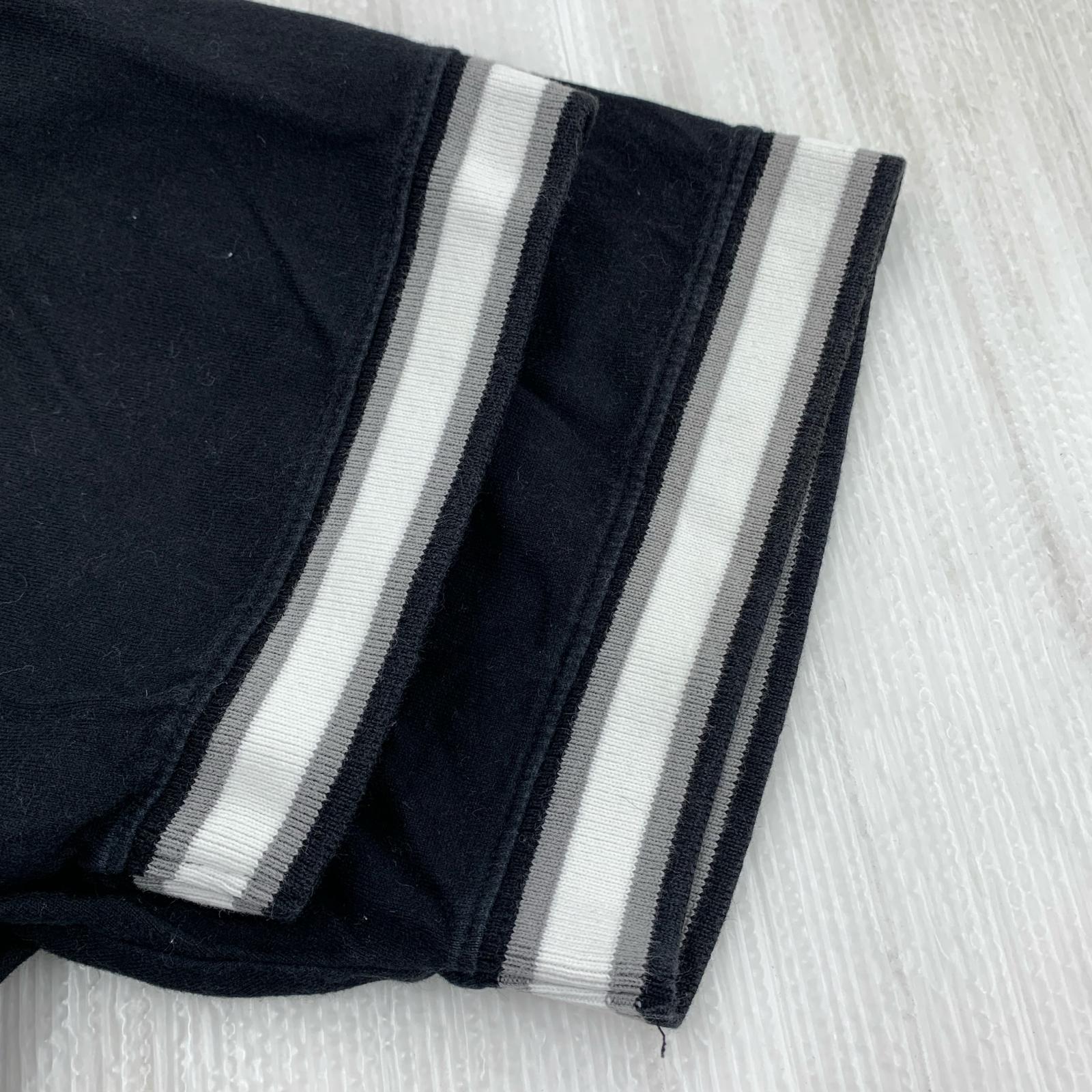 半袖Ｔシャツ Half Zip Baseball Top L ブラック