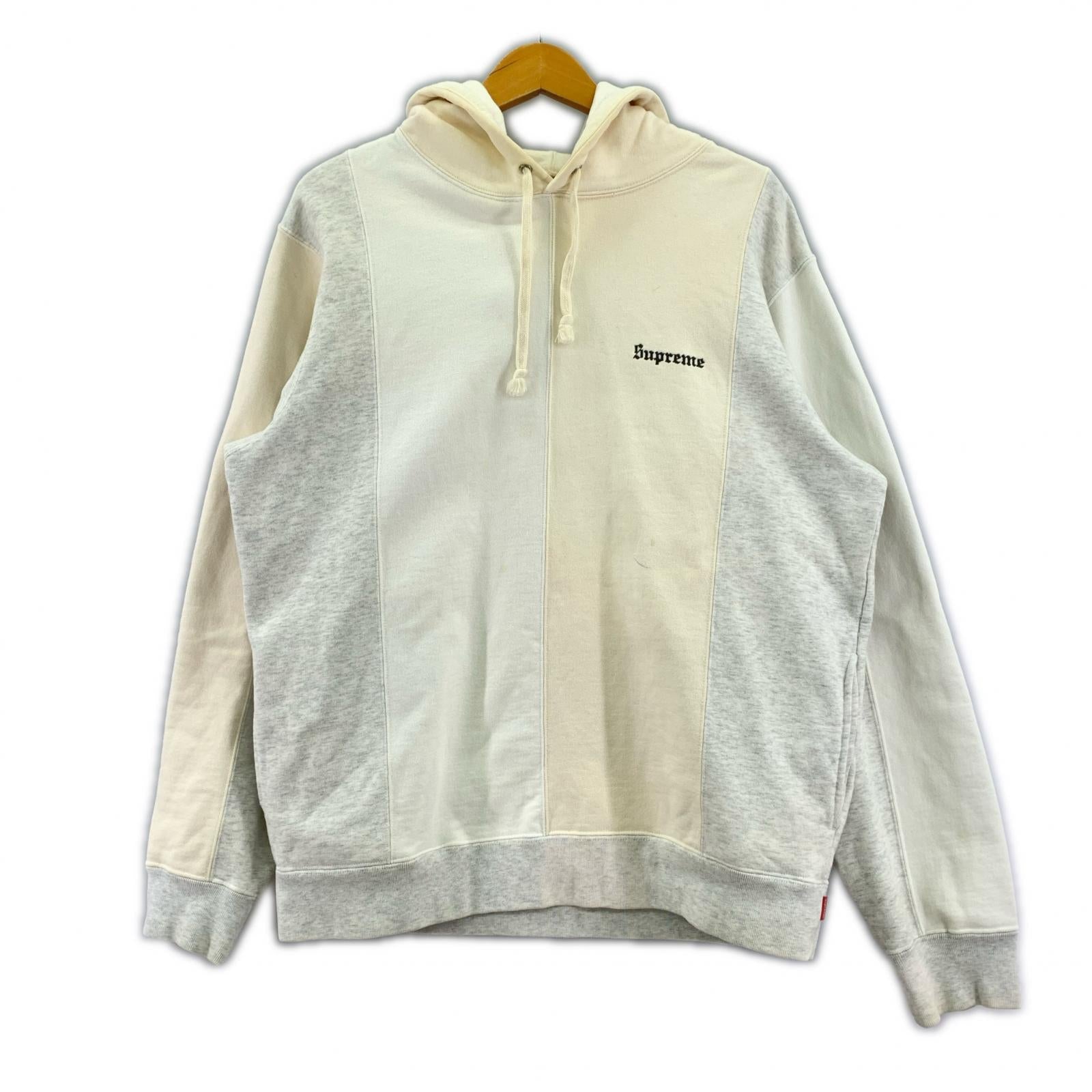 パーカー Tricolor Hooded Sweatshirt M ホワイト