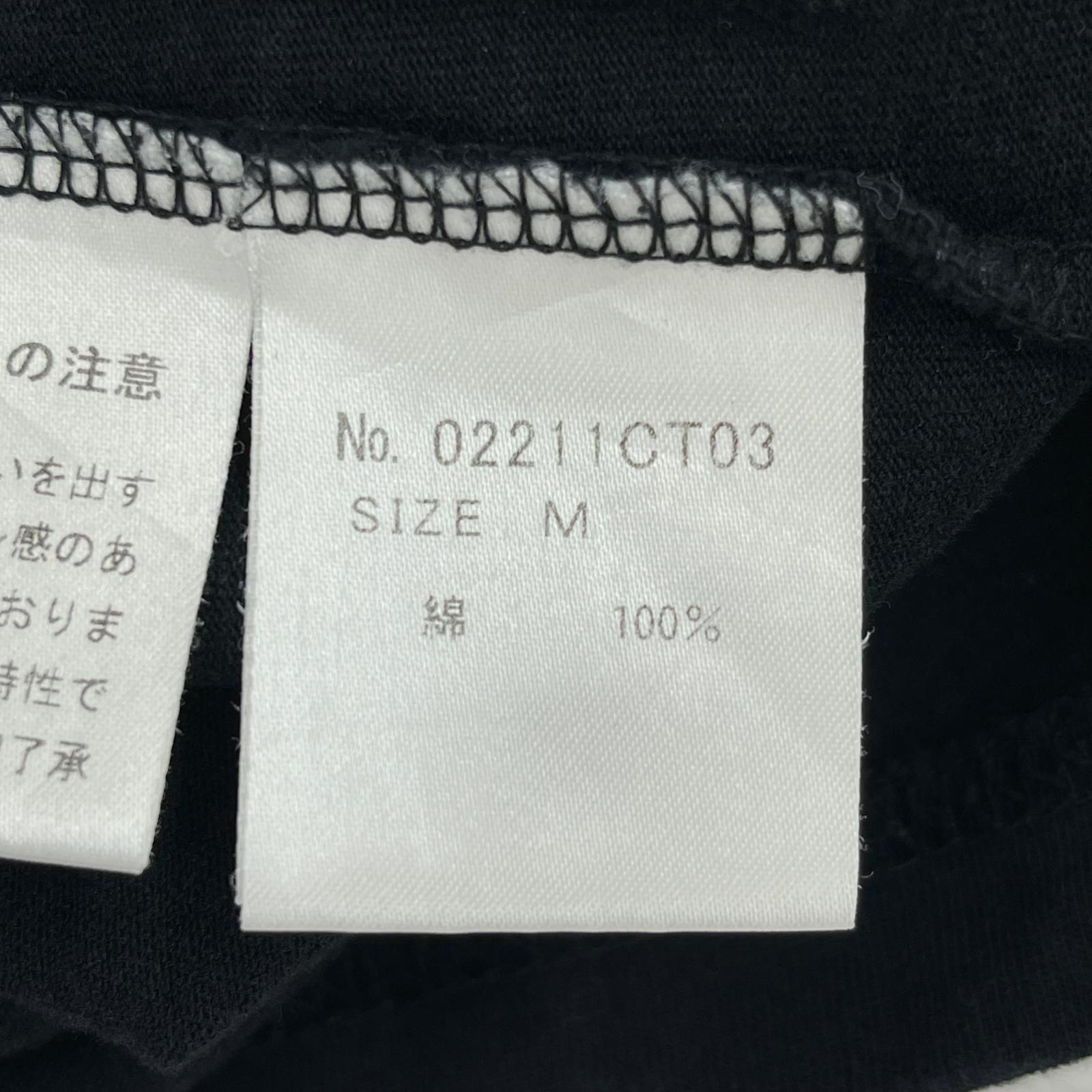 半袖Ｔシャツ 02211CT03 ロゴTee M ブラック