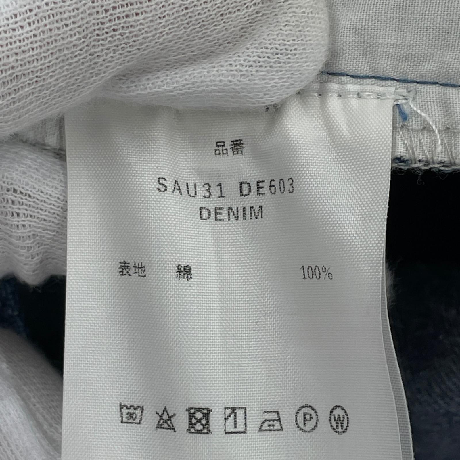 パンツ 再構築デニムパンツ インディゴ 2